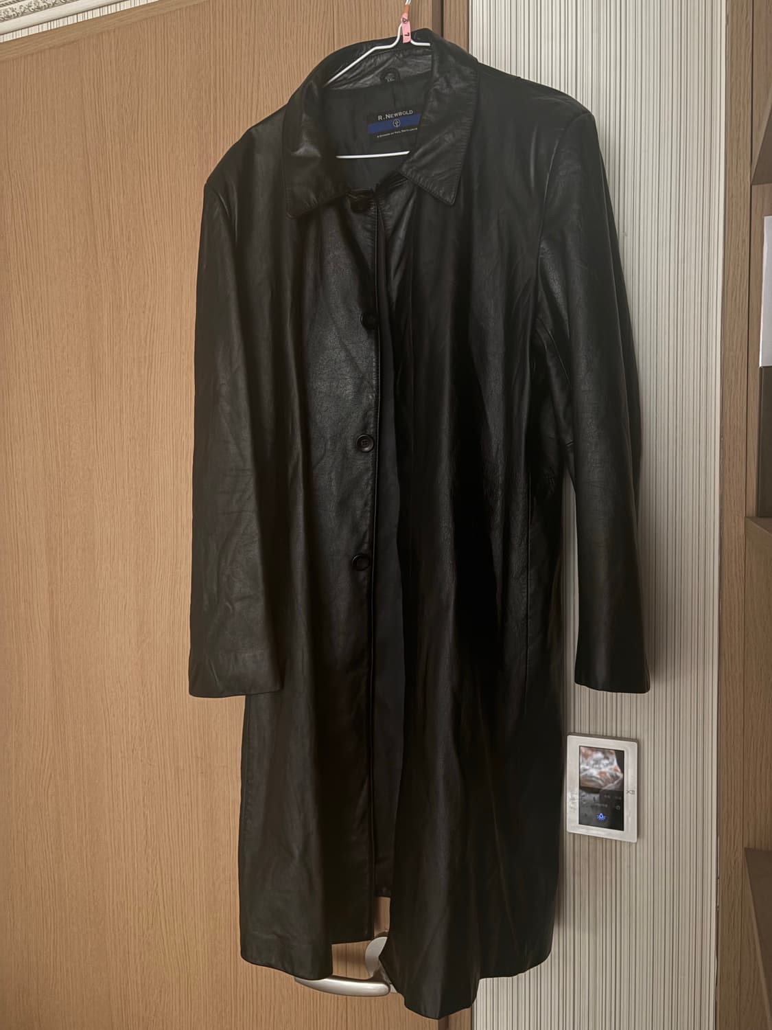 R.newbold 알뉴볼드 롱 가죽자켓 상품이미지1