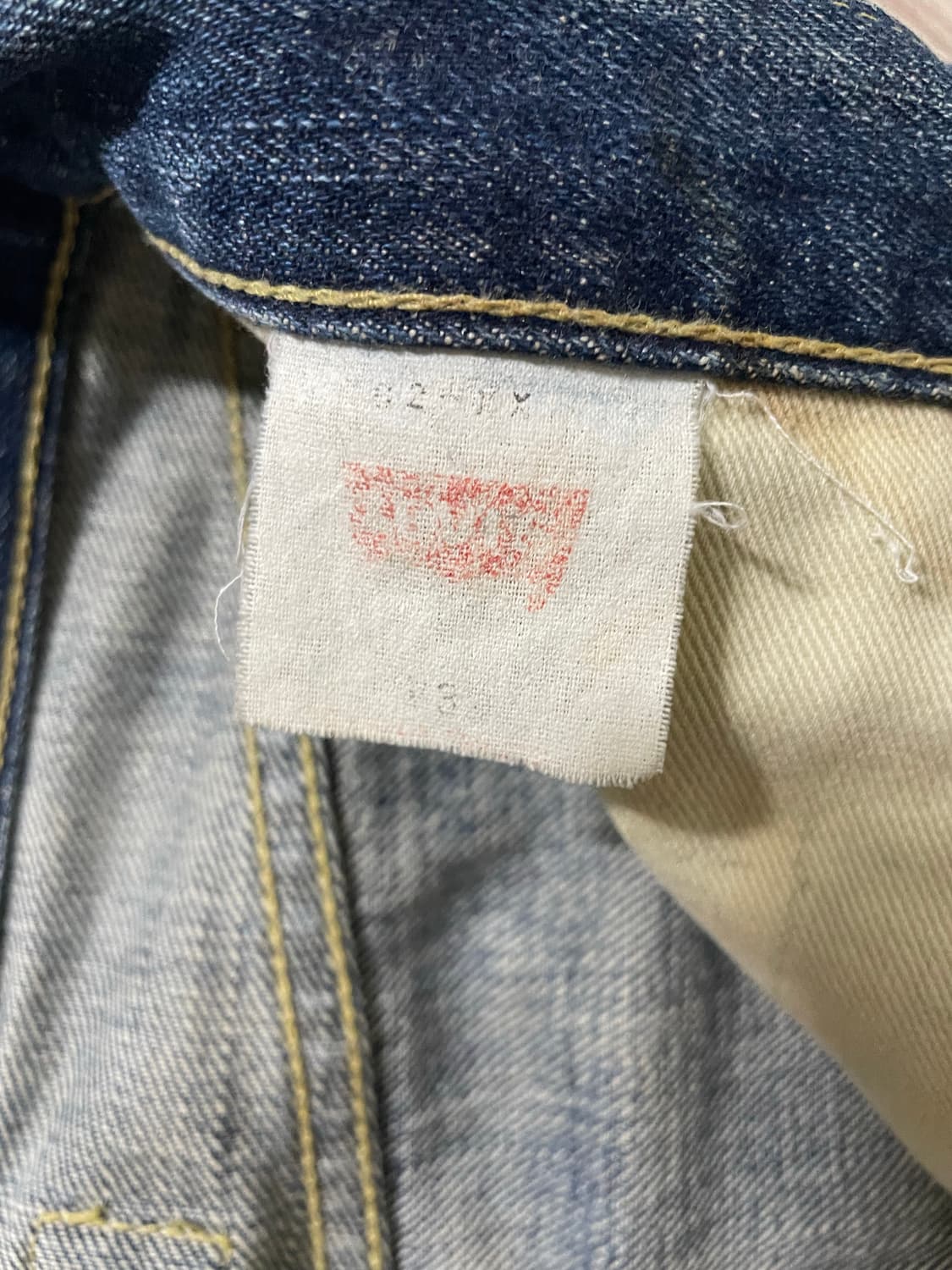 리바이스 702XX BIG E 셀비지 데님 일판 상품이미지10