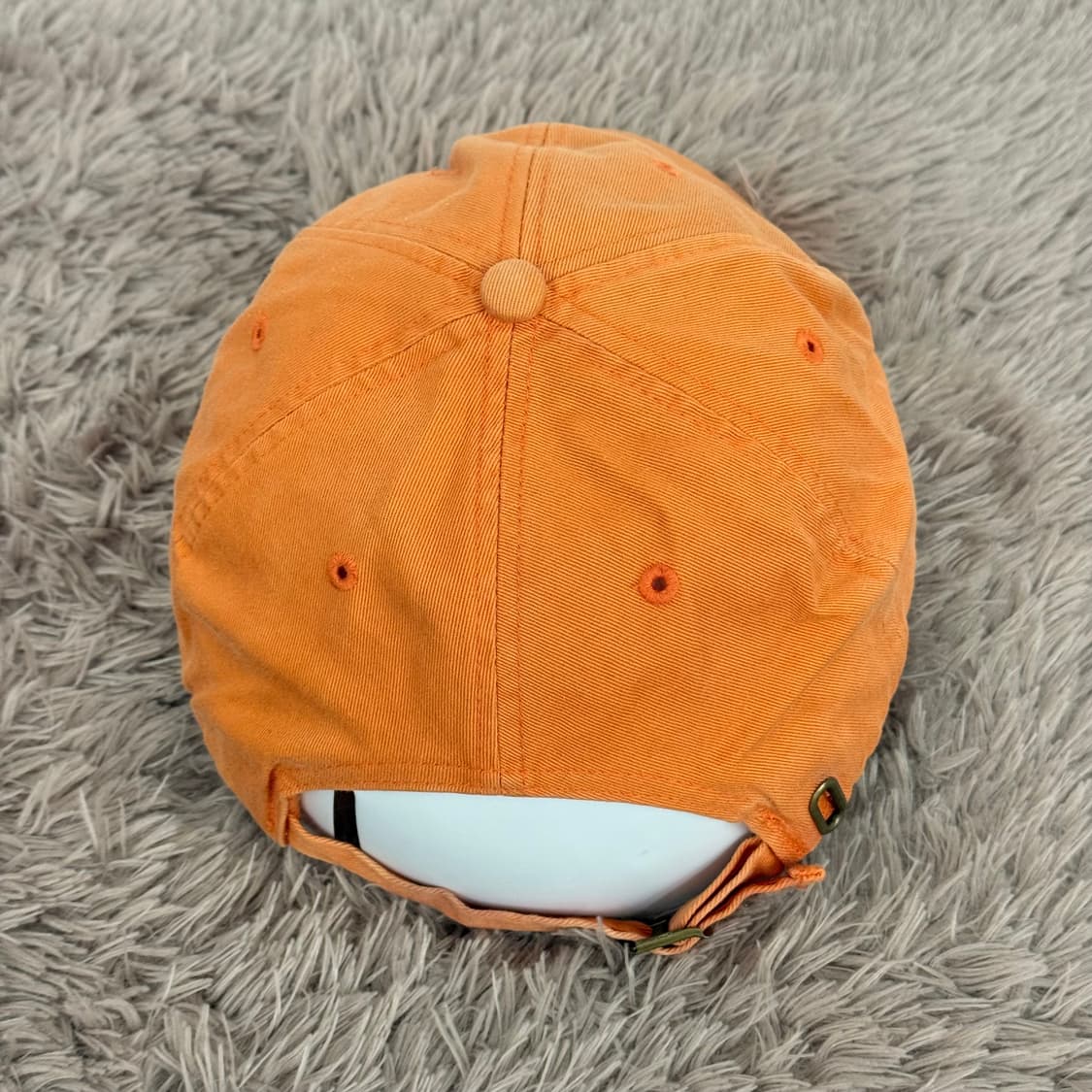 90s 스펠아웃 폴로스포츠 P로고 오렌지 볼캡 상품이미지3