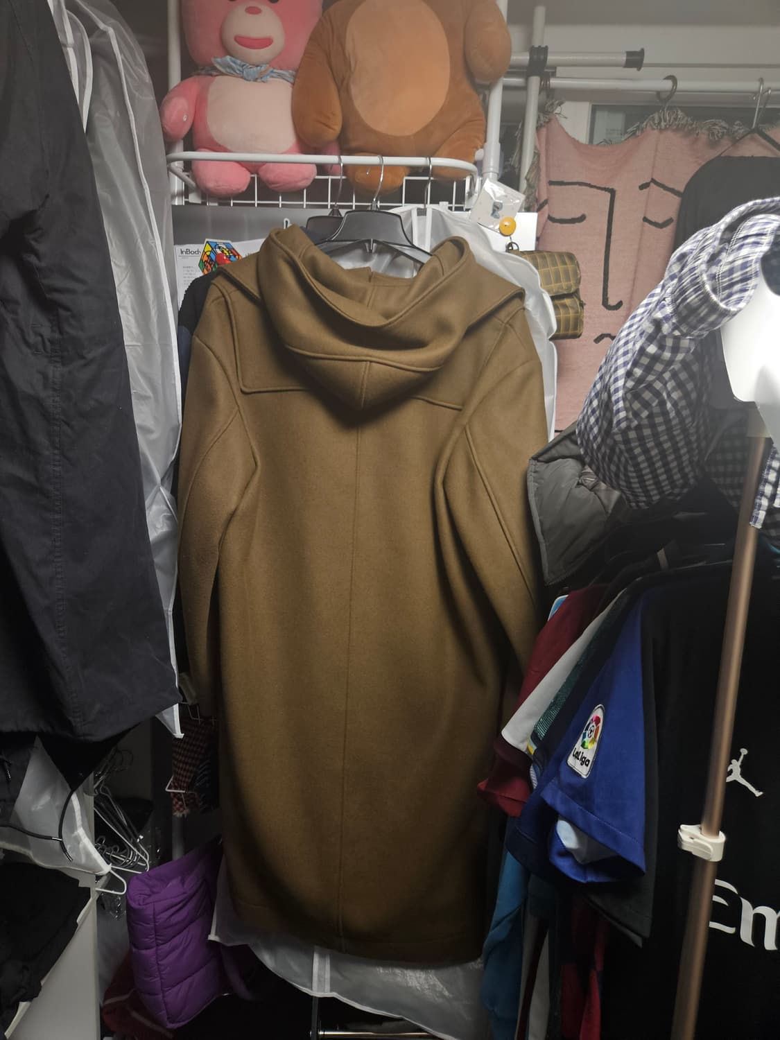 (50)노이어 더플 코트 떡볶이코트 팝니다. 상태좋음. 상품이미지7