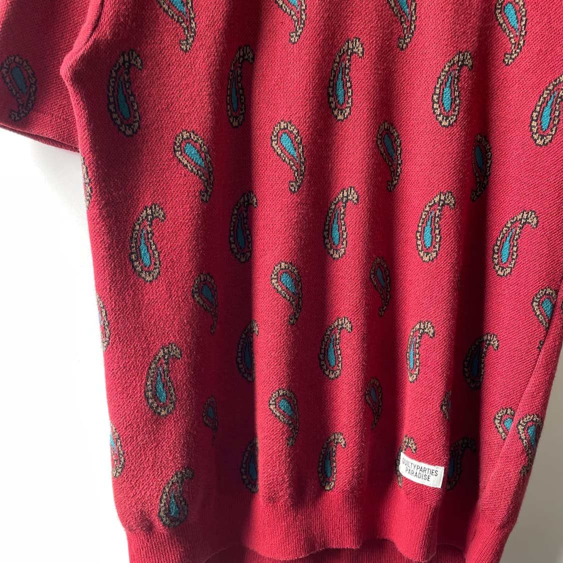 와코마리아 페이즐리 PK 티셔츠 상품이미지4