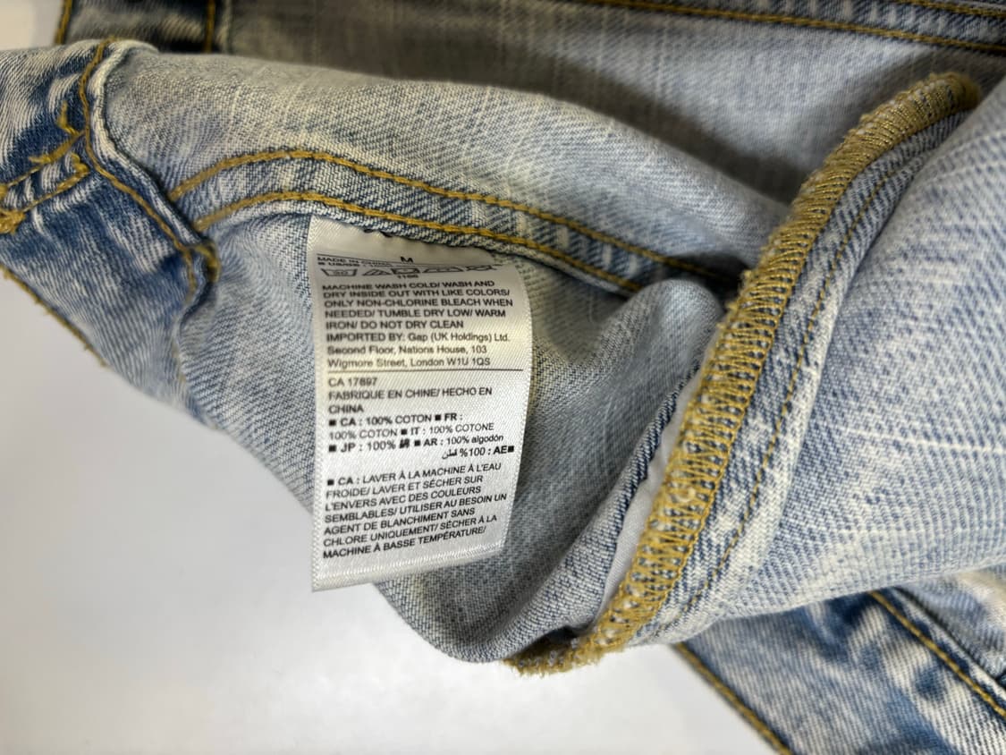 old GAP 빈티지 청자켓 상품이미지4