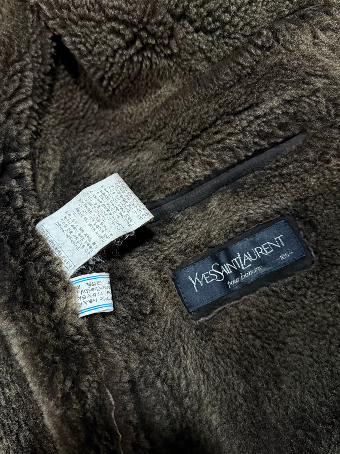 Yves Saint Laurent 입생로랑 쉽스킨 무스탕 상품이미지6