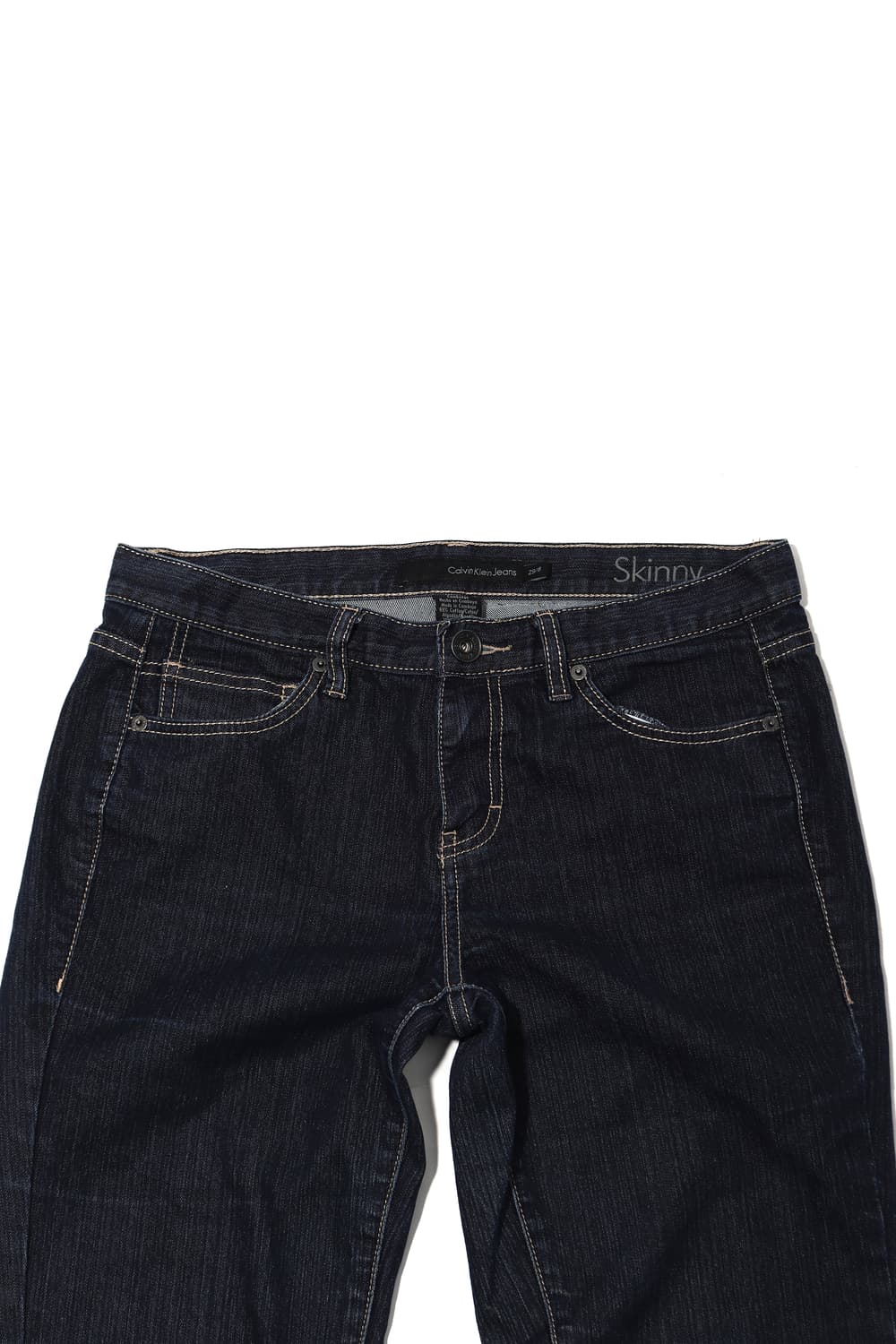 CALVIN KLEIN 슬림핏 진청 데님 팬츠 size 30 상품이미지3