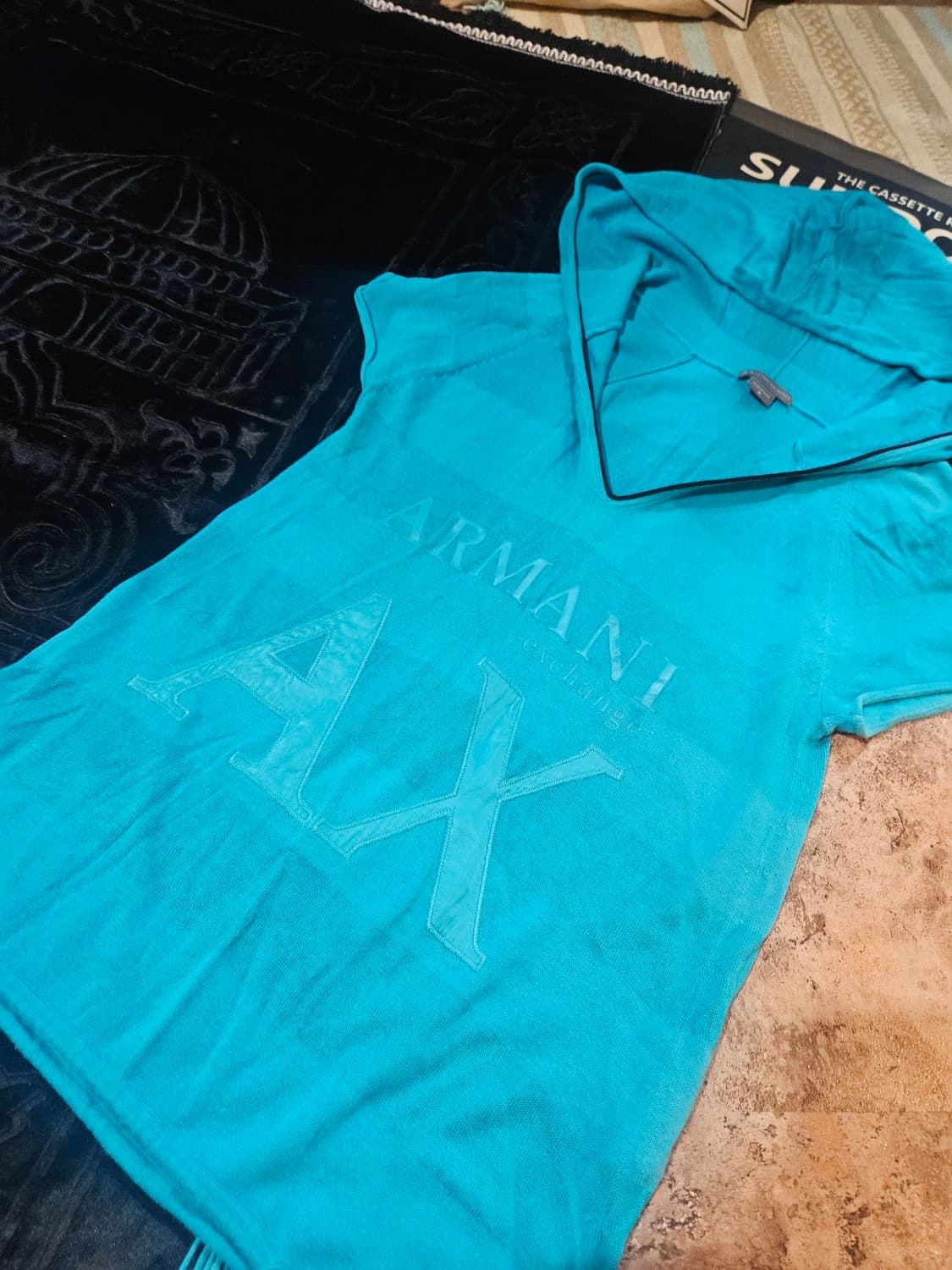 ARMANI EXCHANGE A|X 아르마니 익스체인지 후드 니트 반팔 상품이미지3