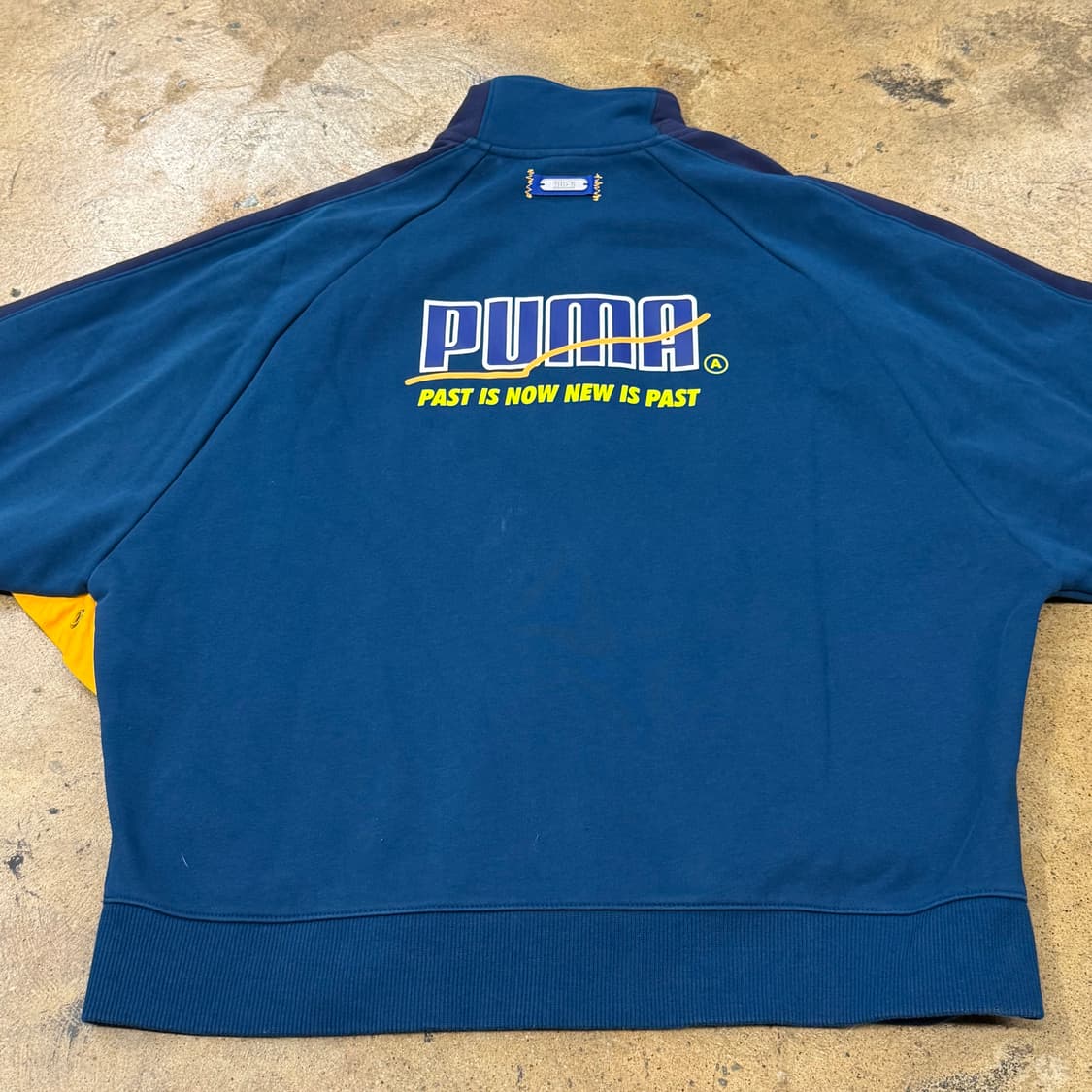 [정품/S] 푸마 블루 져지 트랙탑 자켓 b17 상품이미지4