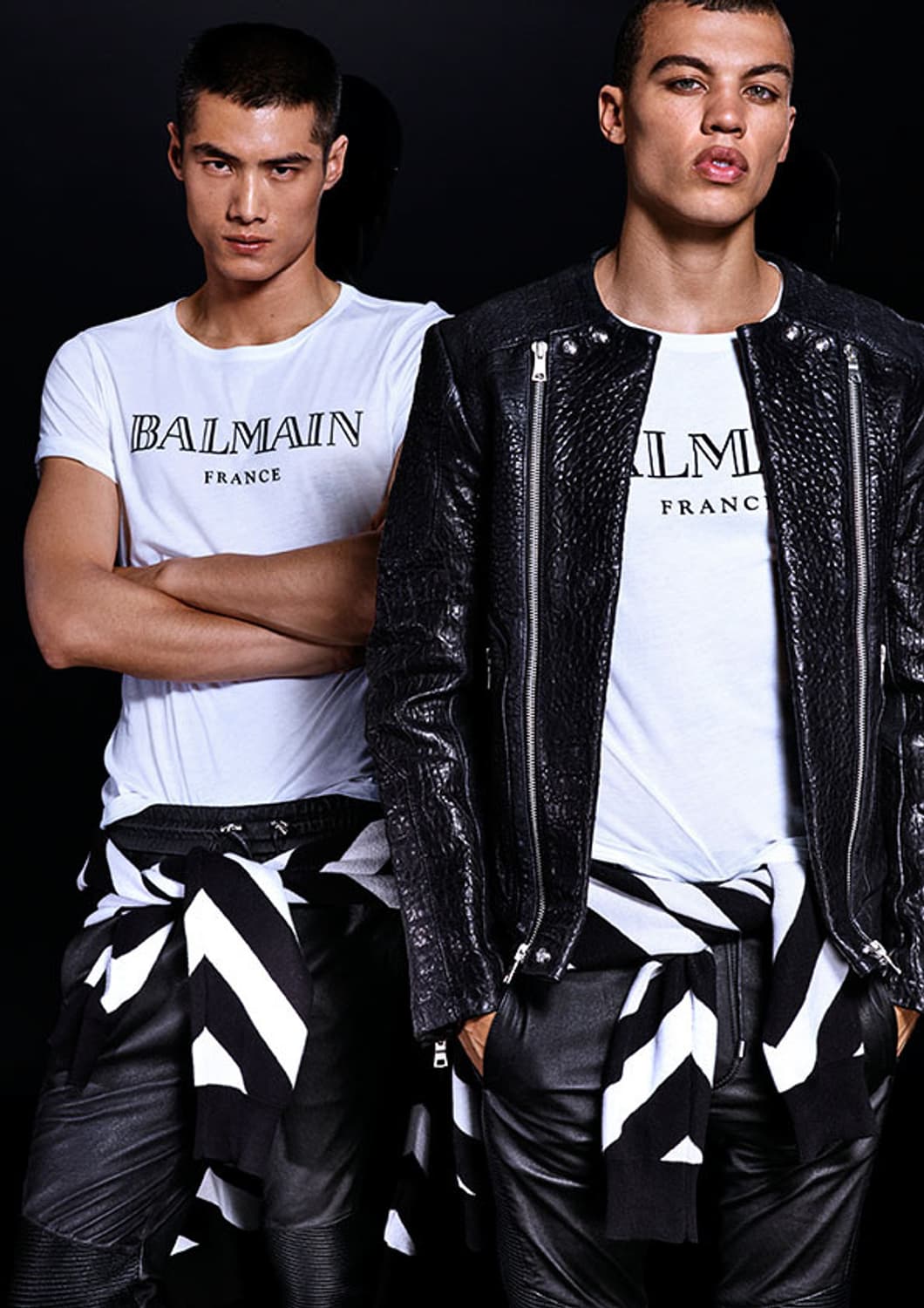 h&m 발망 라이더자켓 상품이미지1