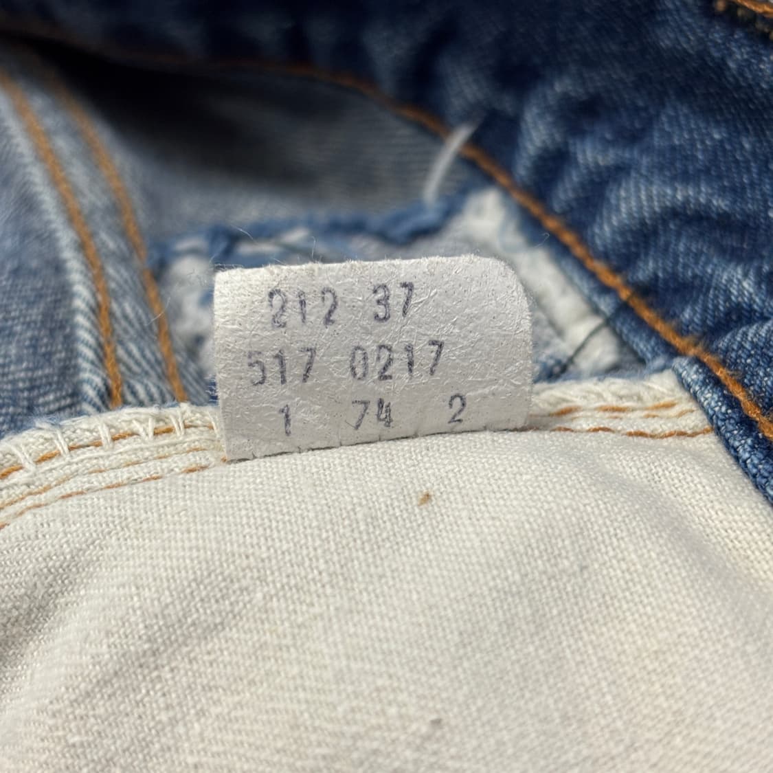 70s 빈티지 리바이스 517 66 전기 허리50.5cm 상품이미지9