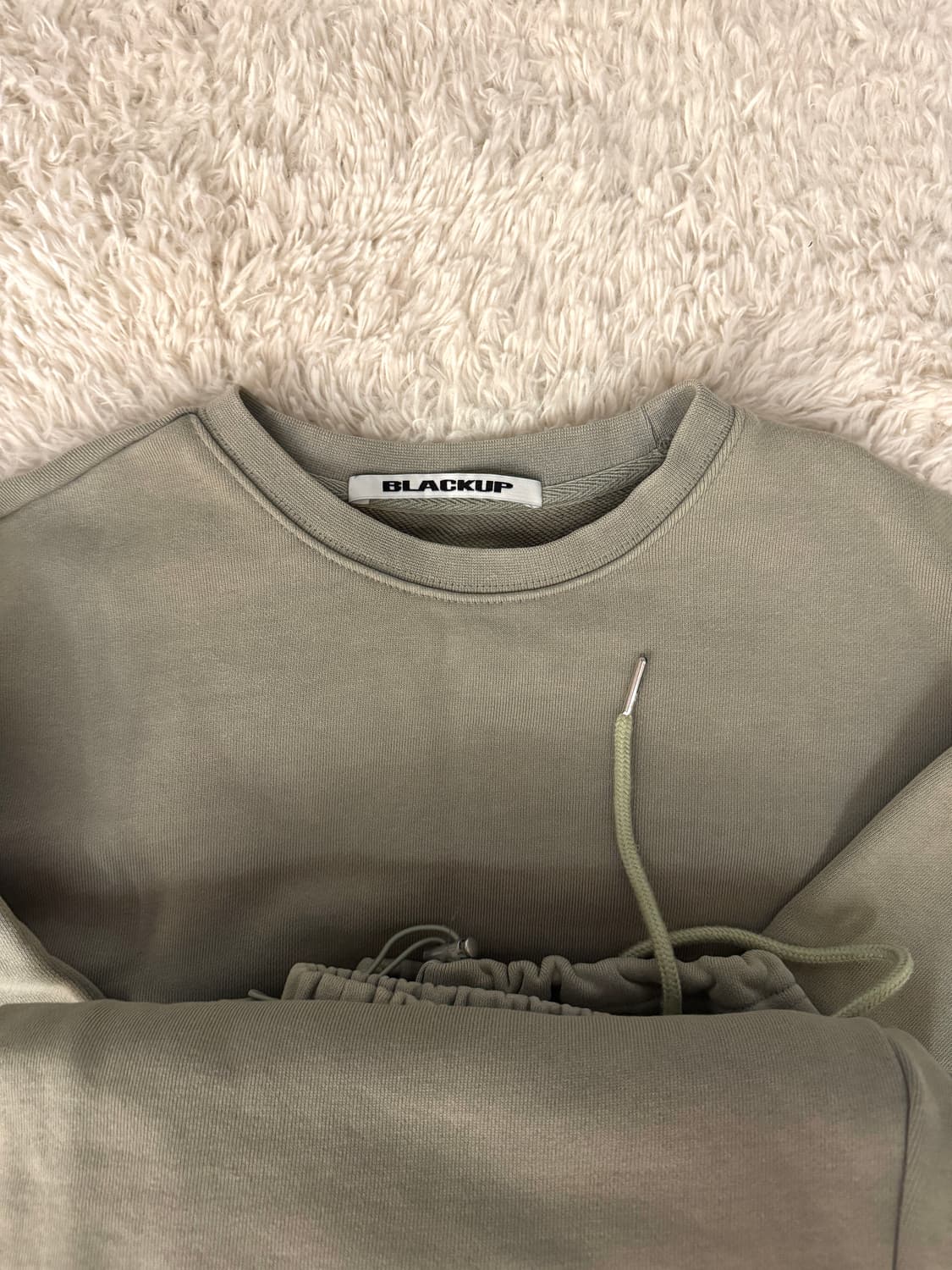 블랙업 헤비웨스트 투웨이 밴딩팬츠 상품이미지4