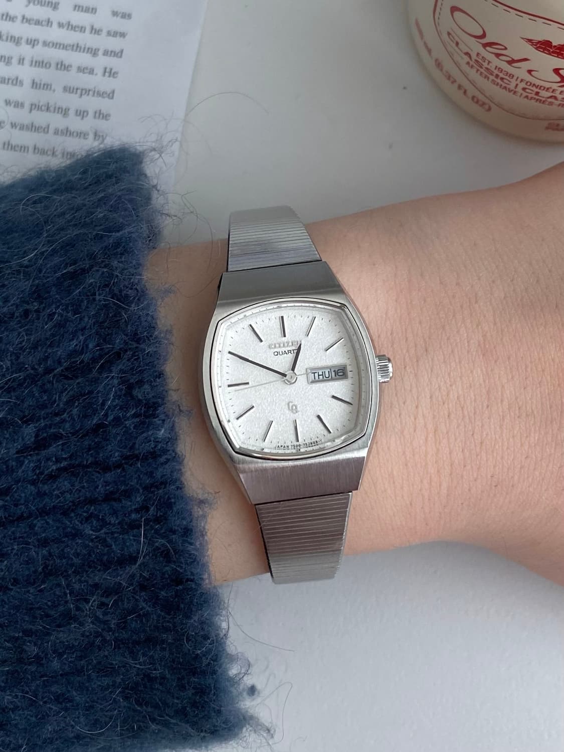 Citizen 시티즌 CQ 스노우 데이데이트 쿼츠 상품이미지6