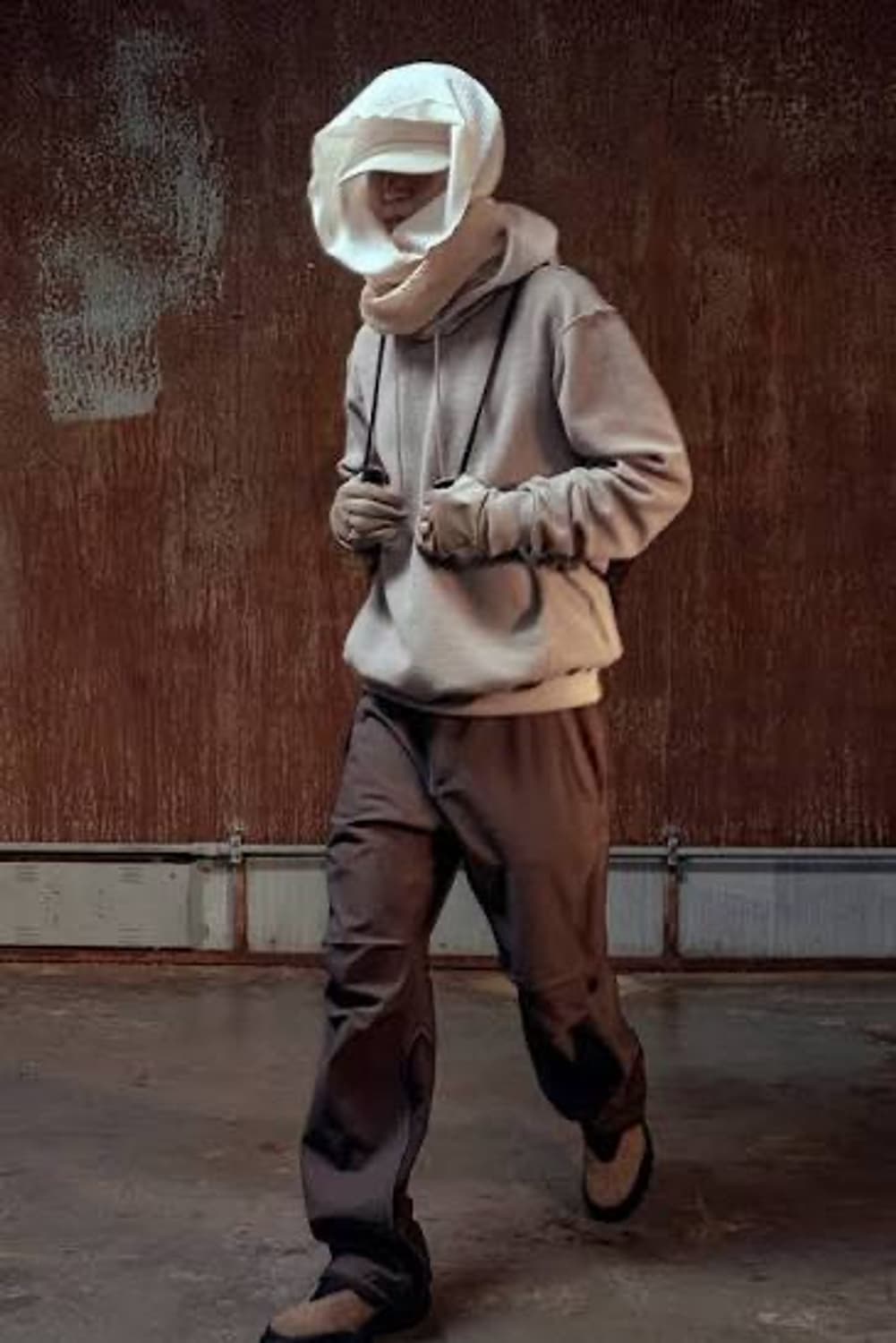 엑슬림 EP.2 SYNOPSIS 01 SCARF-IVORY 상품이미지4