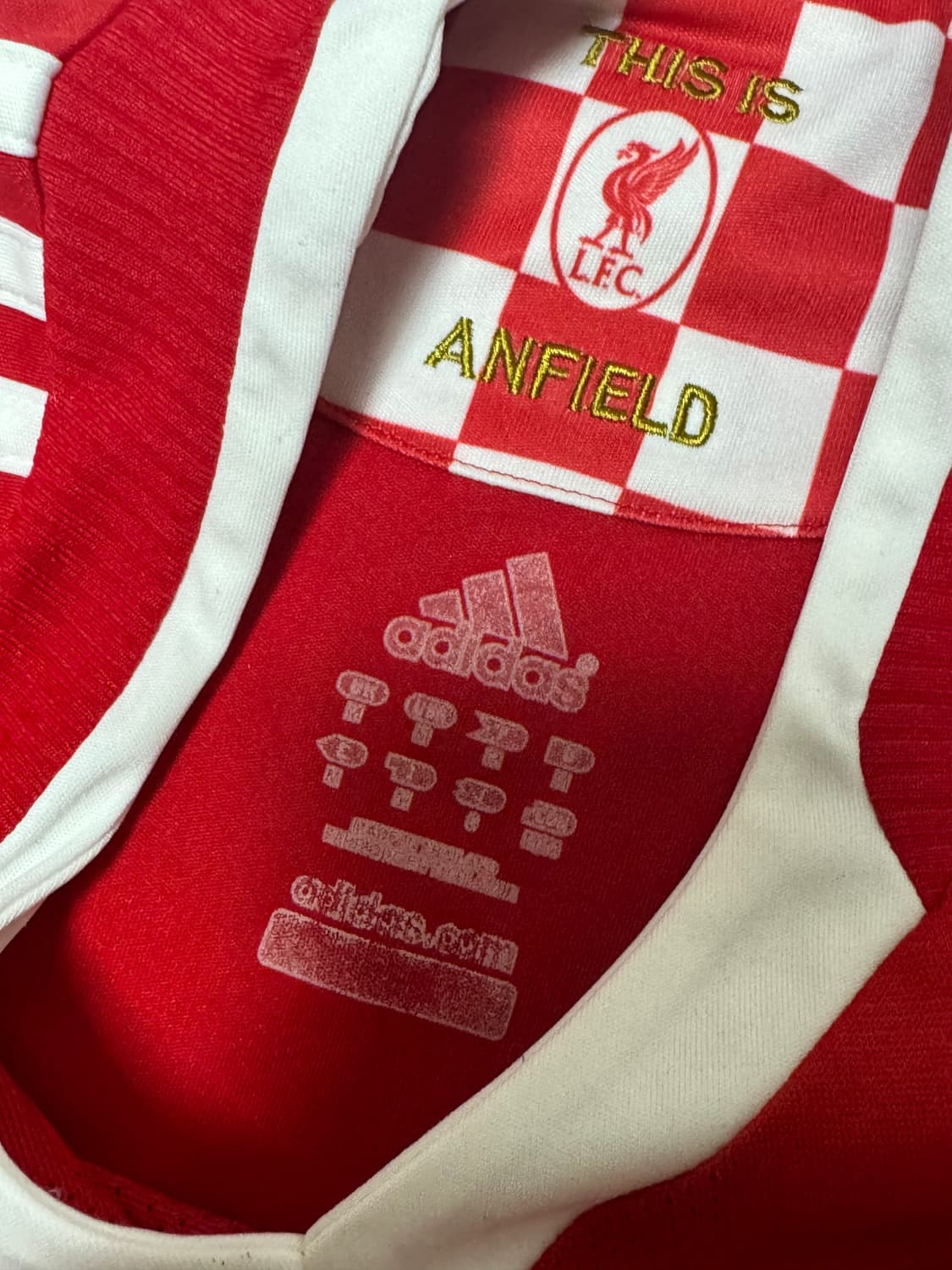 08-10 리버풀 홈 아디다스 유니폼 반팔 제라드 상품이미지5
