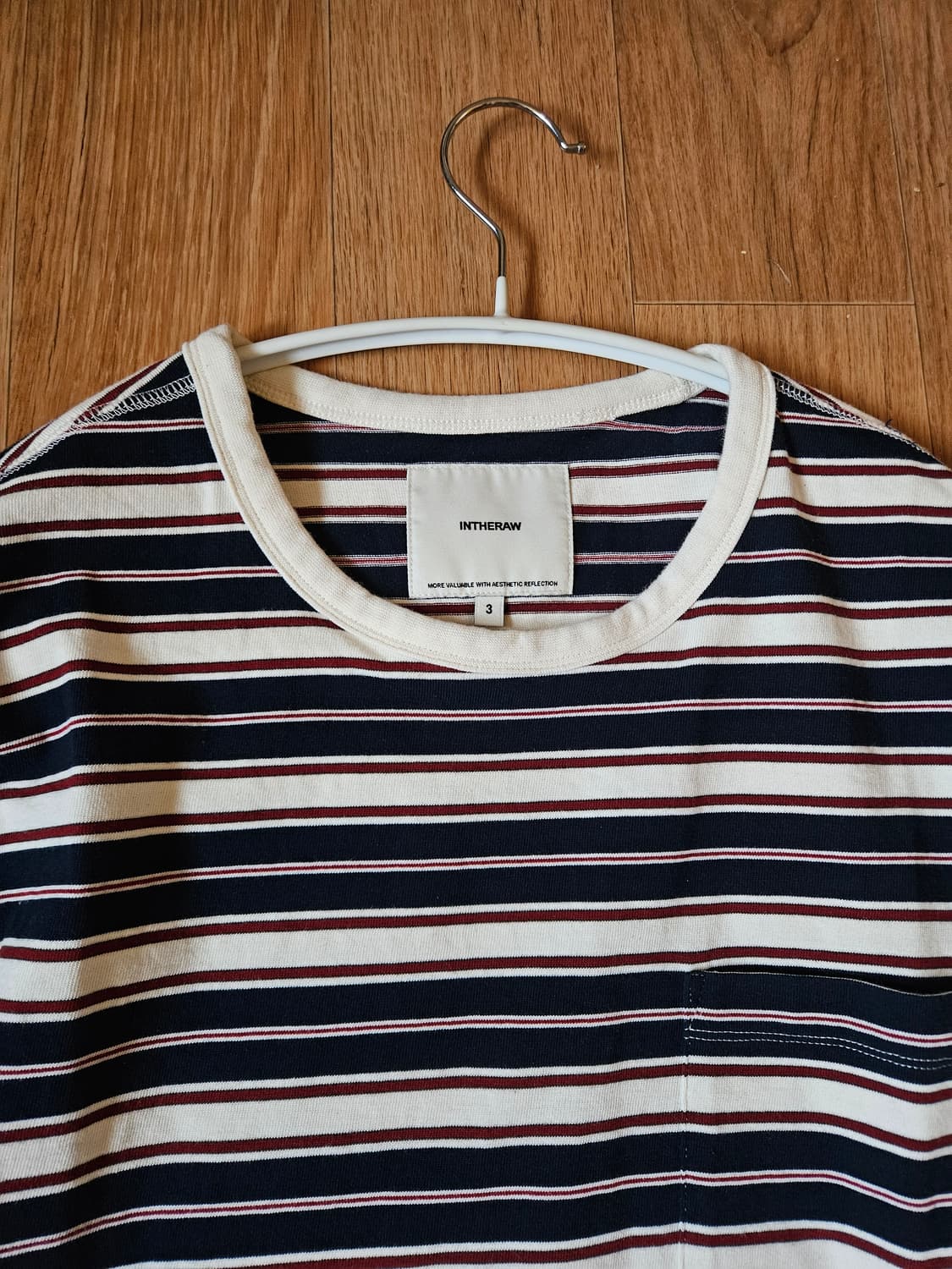 인더로우 스트라이프 롱슬리브 상품이미지2