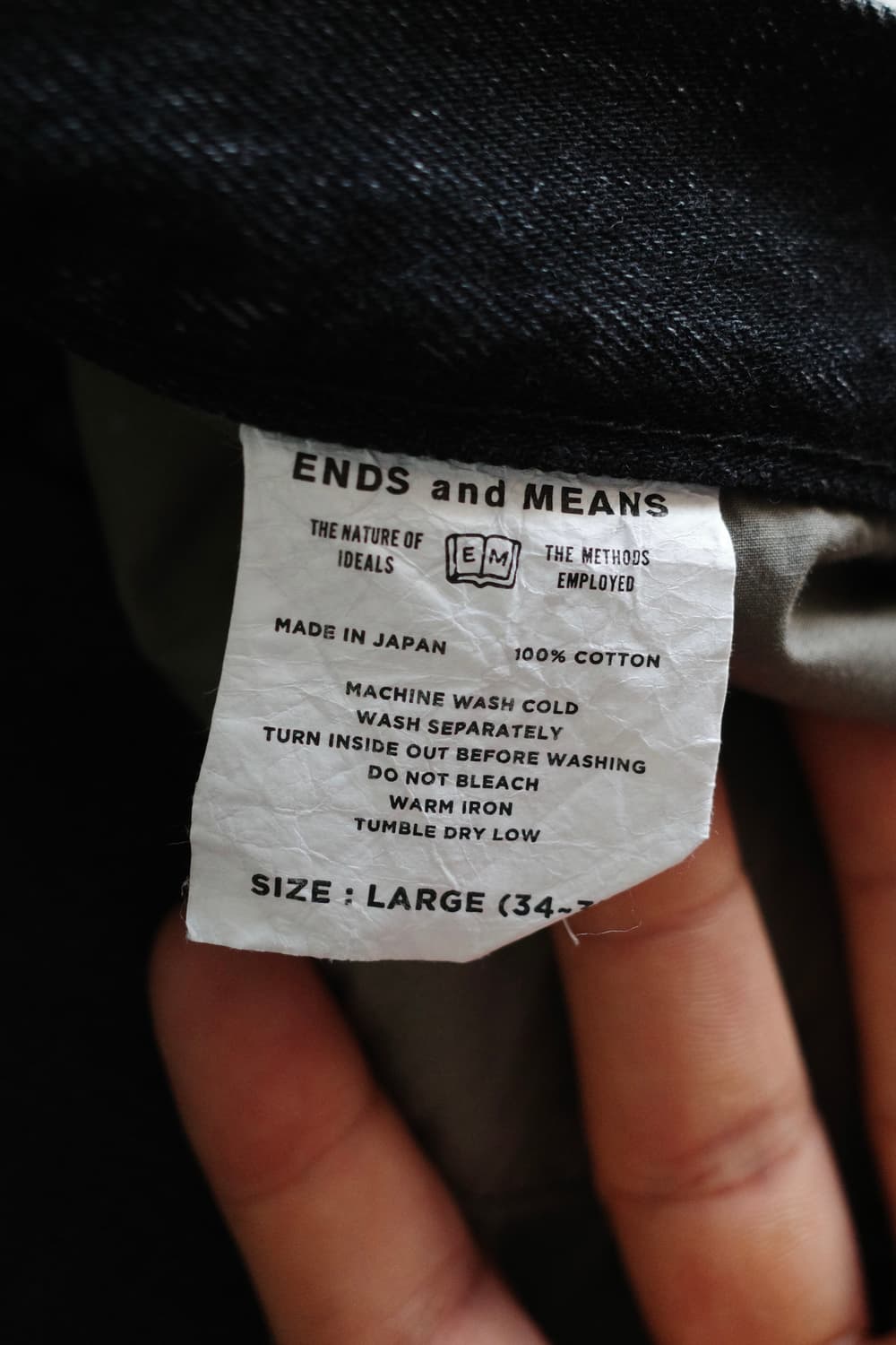 엔즈앤드민즈 5포켓 데님 블랙 상품이미지9