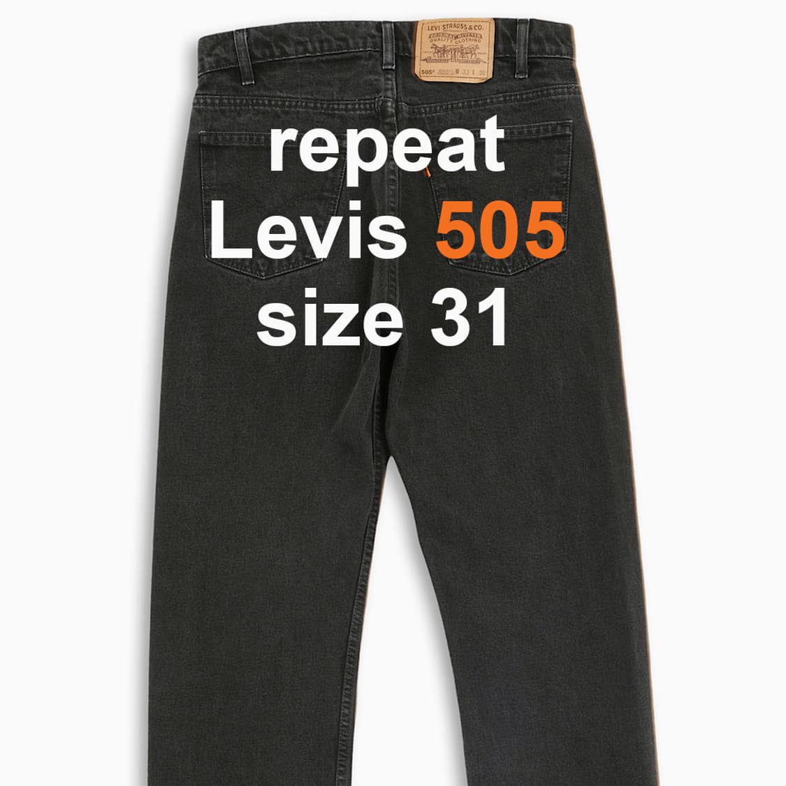 리바이스 505 오렌지탭 31 사이즈 OR5053327 상품이미지1