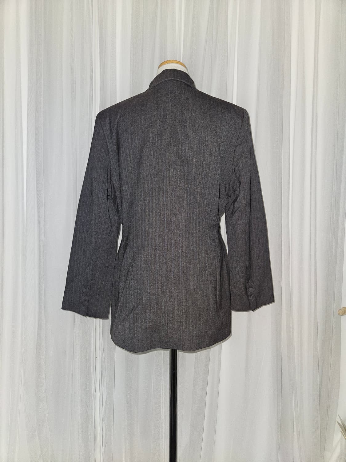 christian aujard 빈티지 스트라이프 패턴 블레이저 상품이미지2