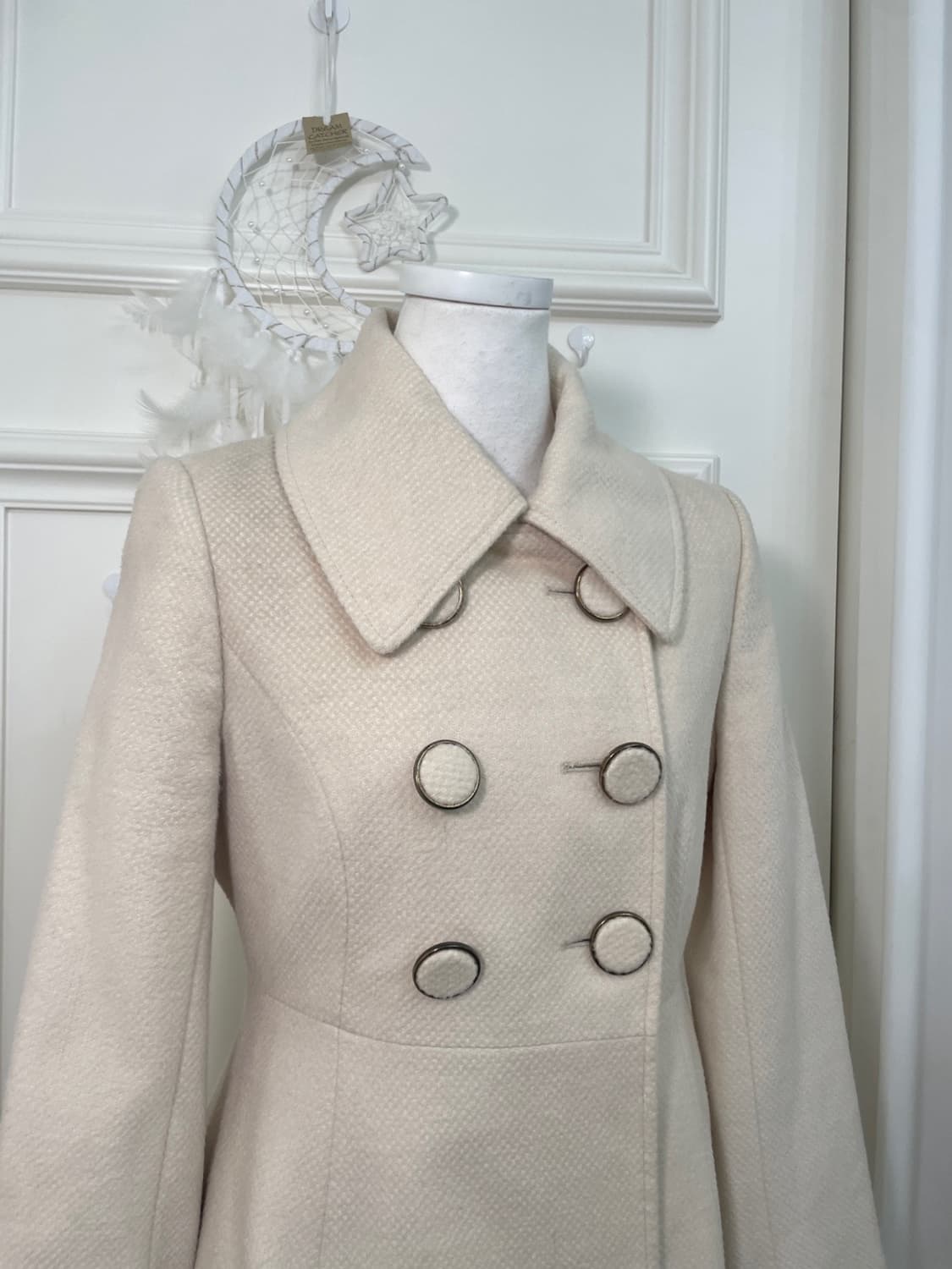 CECIL MCBEE pink ivory collar princess w 상품이미지5