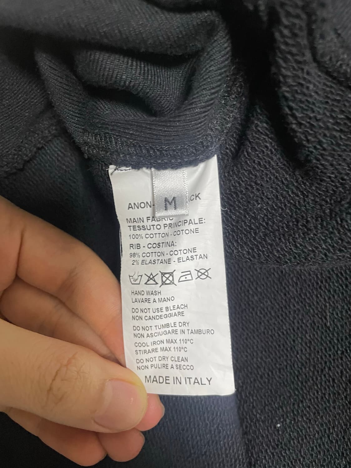 어나니머스 클럽 anonymous club 헤리티지 셋업 후드 상품이미지5