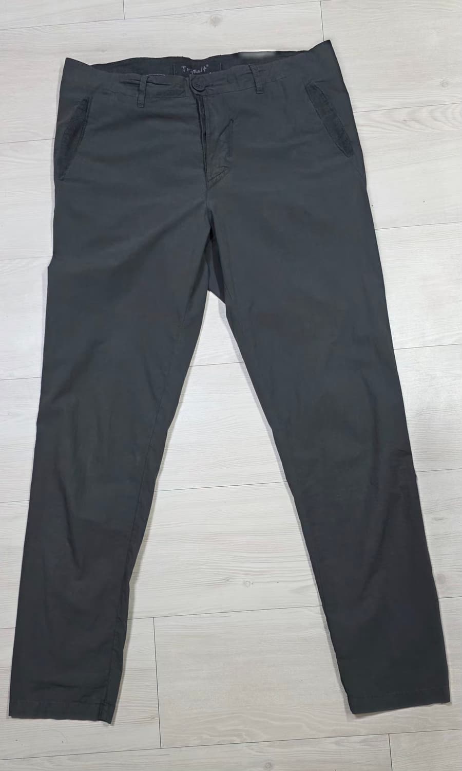 이태리 브랜드 트렌짓의 코튼펜츠 xs(다크 그레이) 상품이미지1