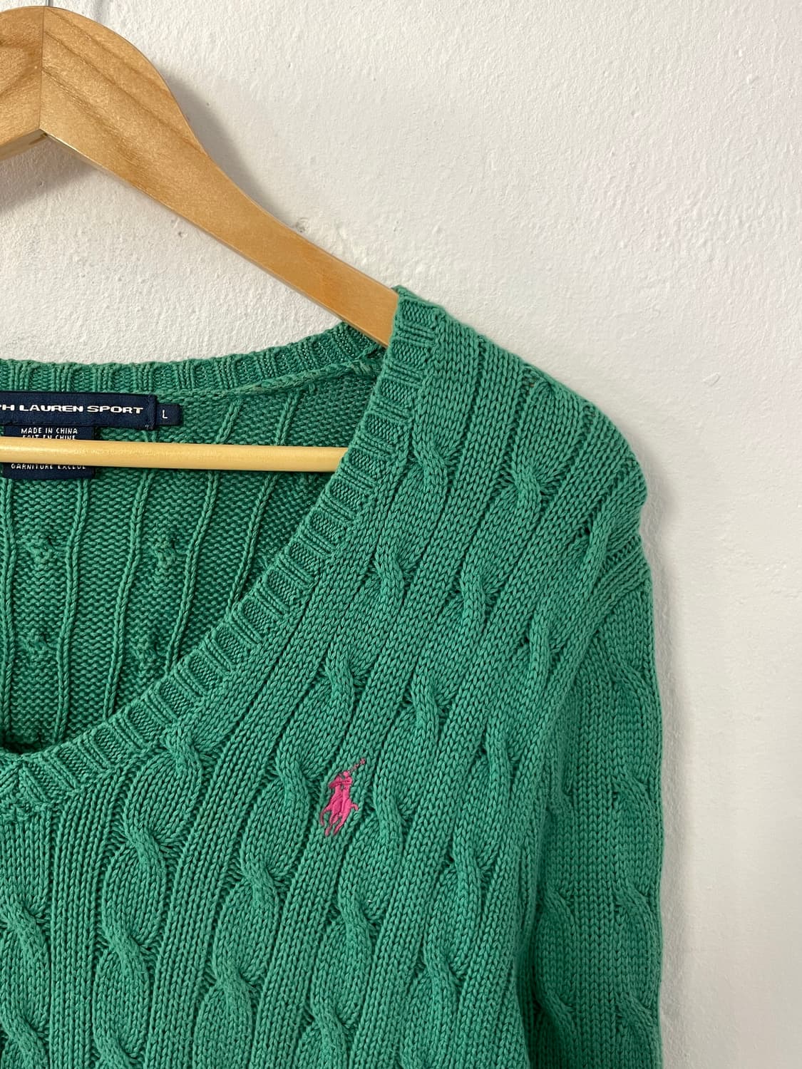 랄프로렌 스포츠 브이넥 니트  상품이미지4