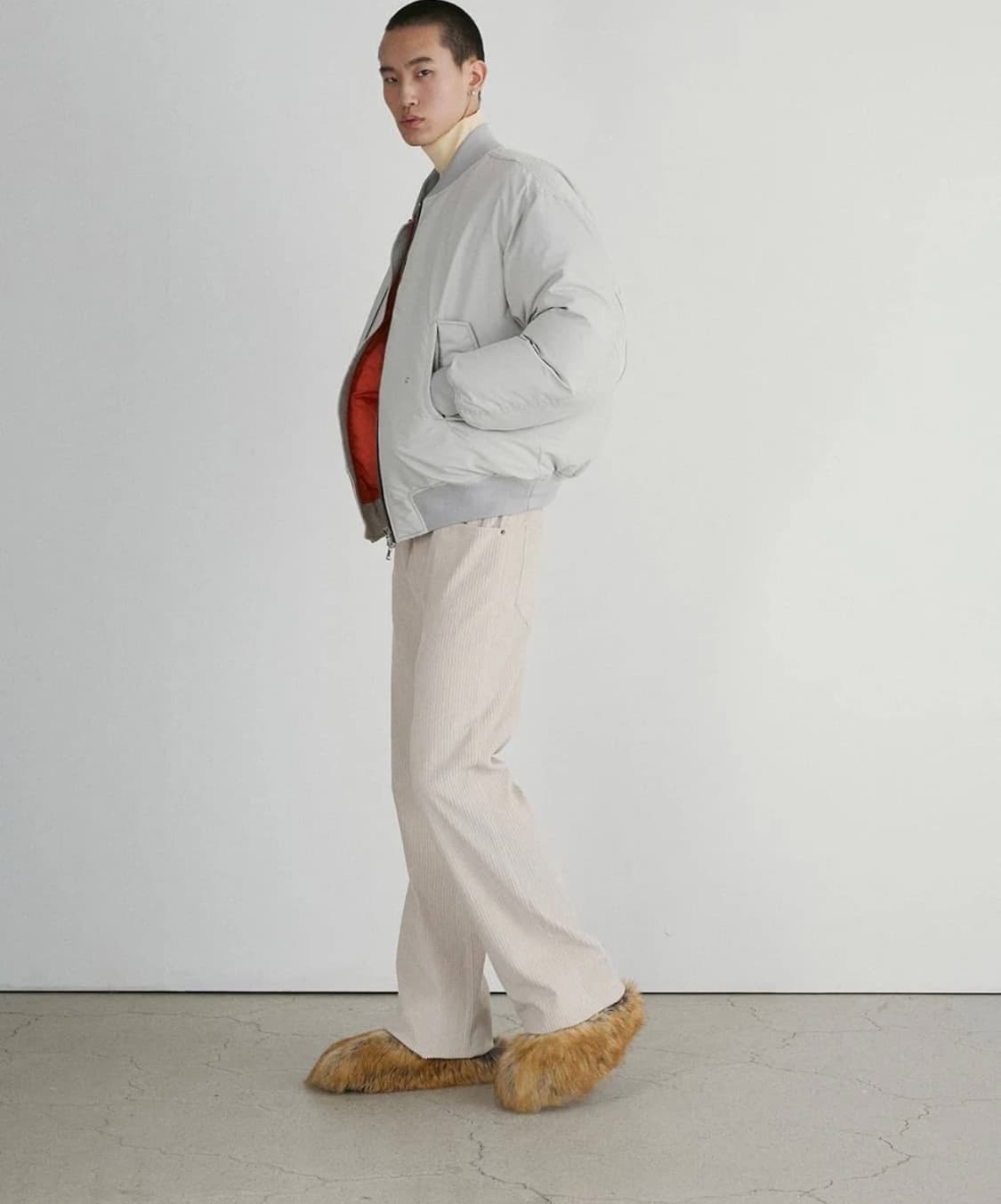 [새상품]렉토 ma-1 나일론 다운점퍼 상품이미지3