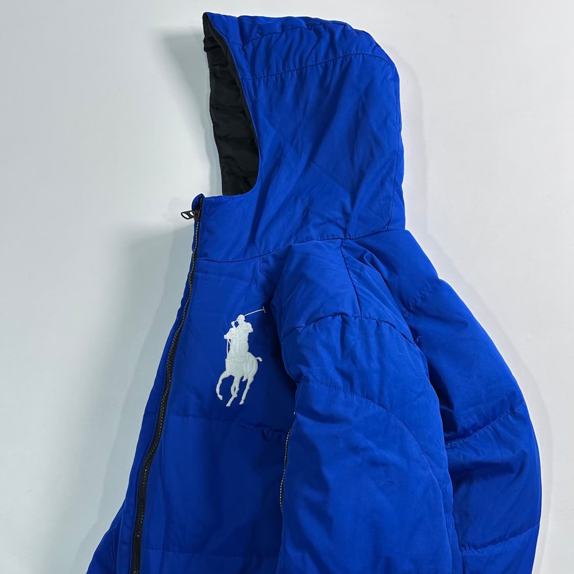 폴로 랄프로렌 보이스 빅포니 블루 패딩 상품이미지2