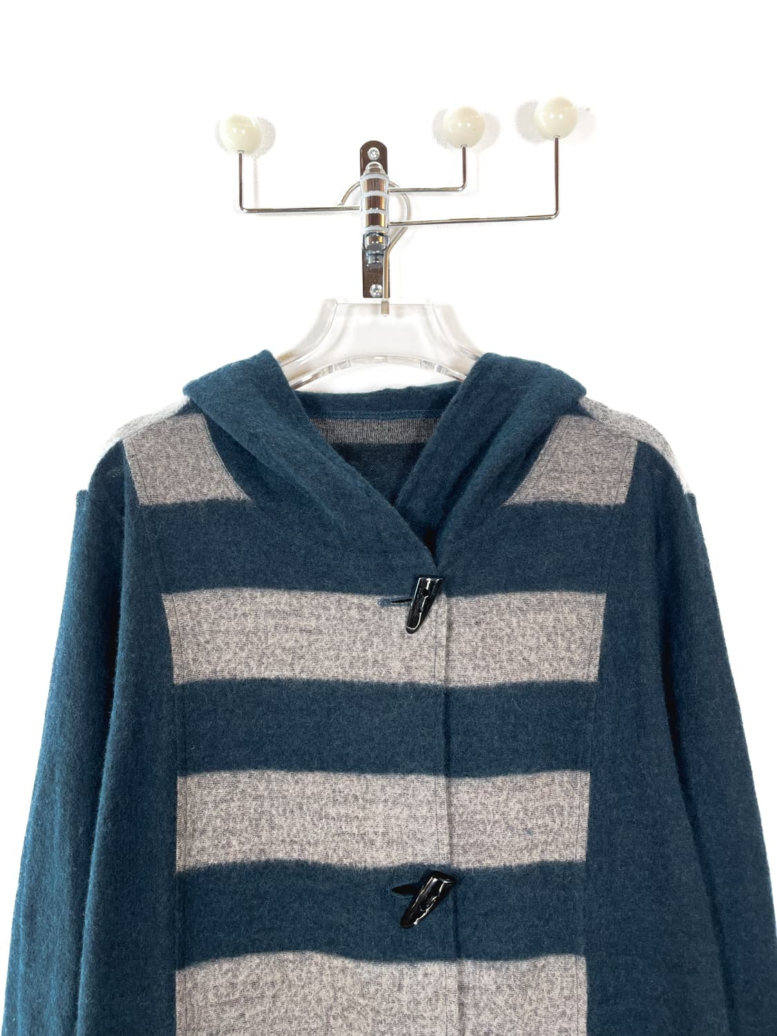 빈티지 스트라이프 토글 가디건 상품이미지2