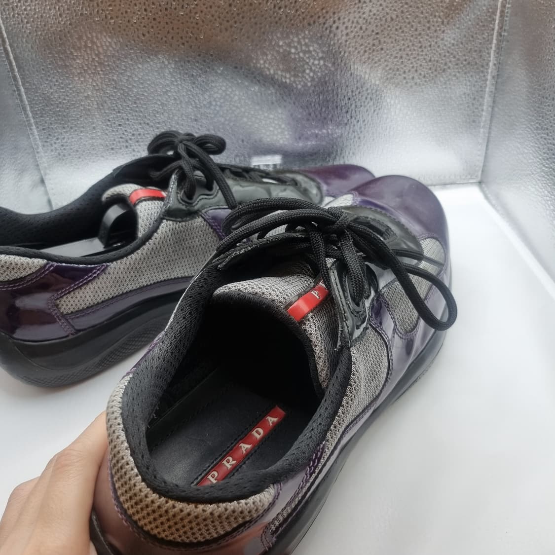 프라다 아메리칸컵 uk9 퍼플블랙 상품이미지8