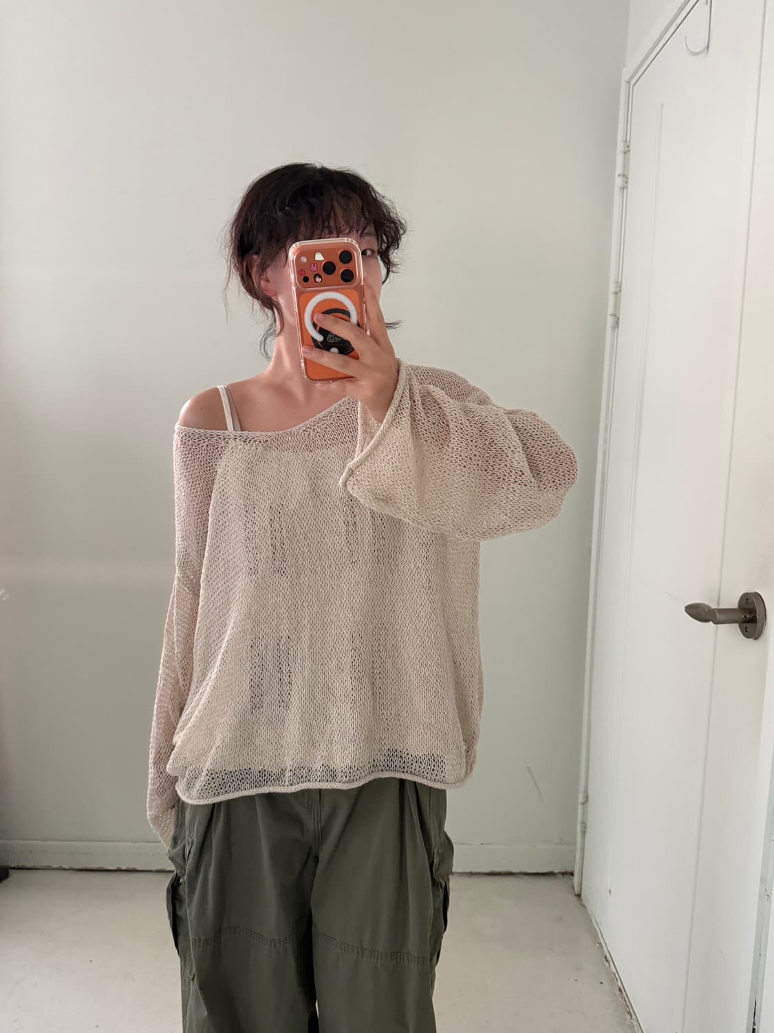 일본빈티지 그런지 썸머니트  상품이미지2