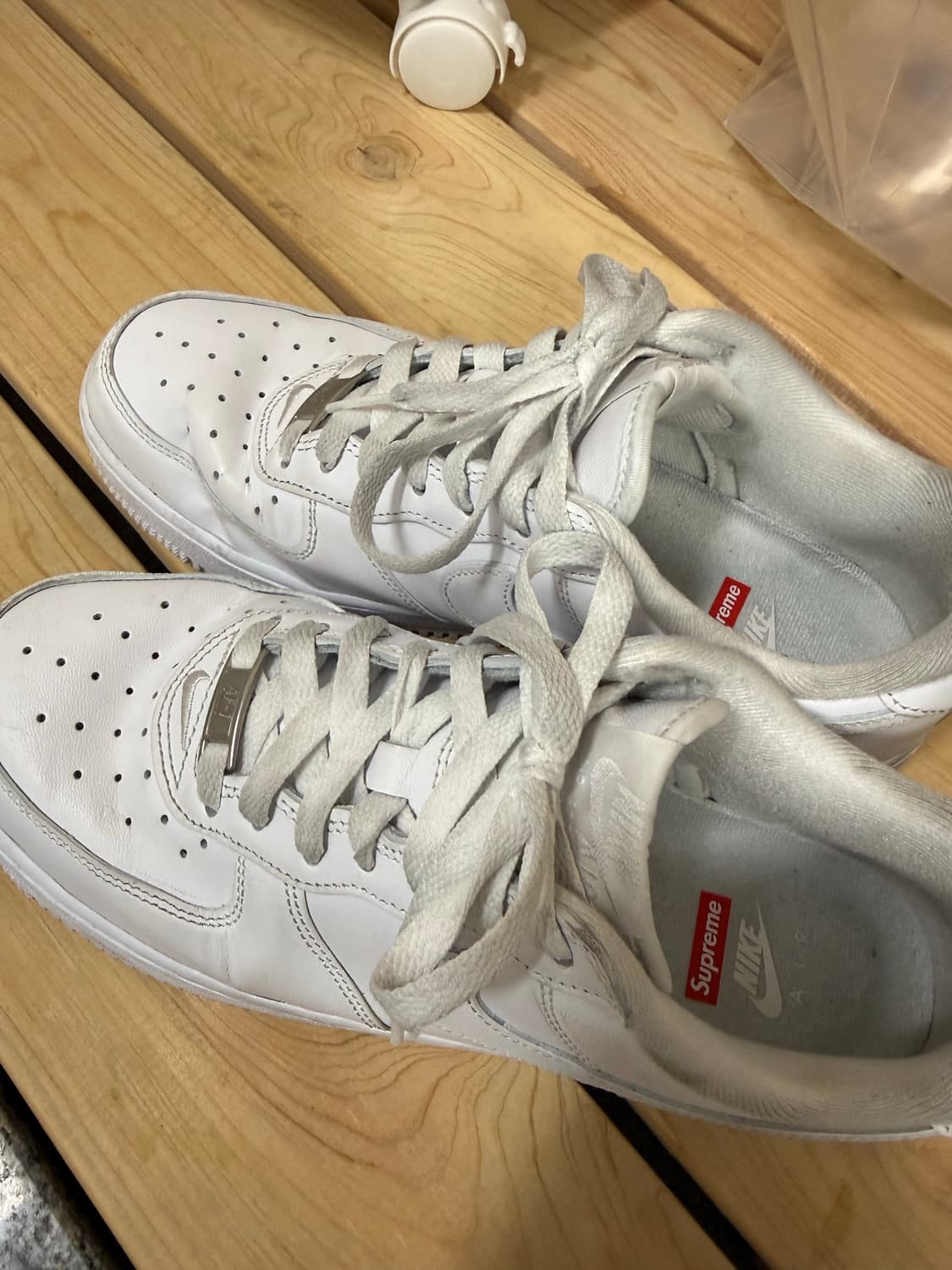 슈프림 에어포스 화이트 250 상품이미지2