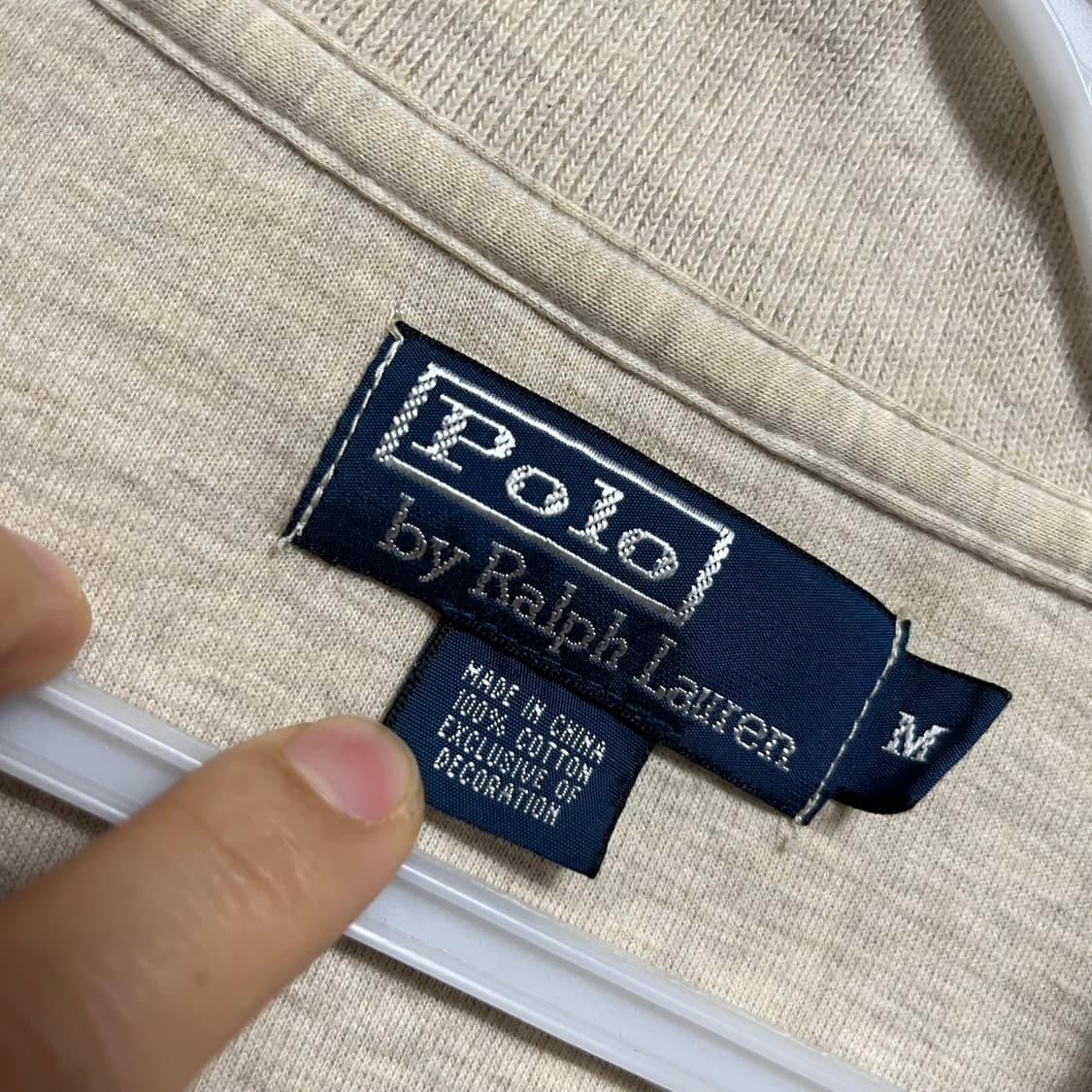 Polo 폴로 랄프로렌 니트 반집업 m 상품이미지2