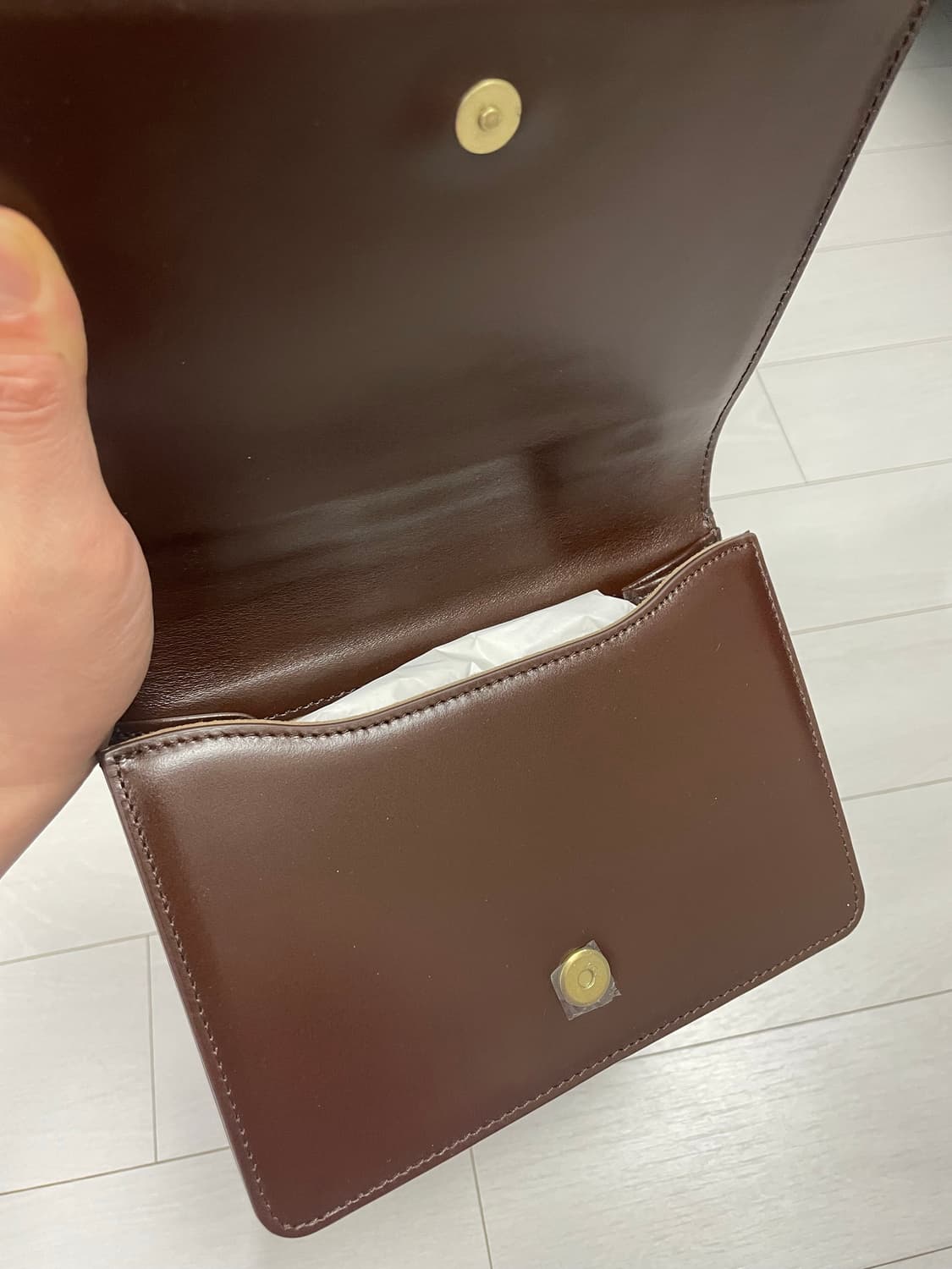 투티에 포멜 미니백 브라운 상품이미지9