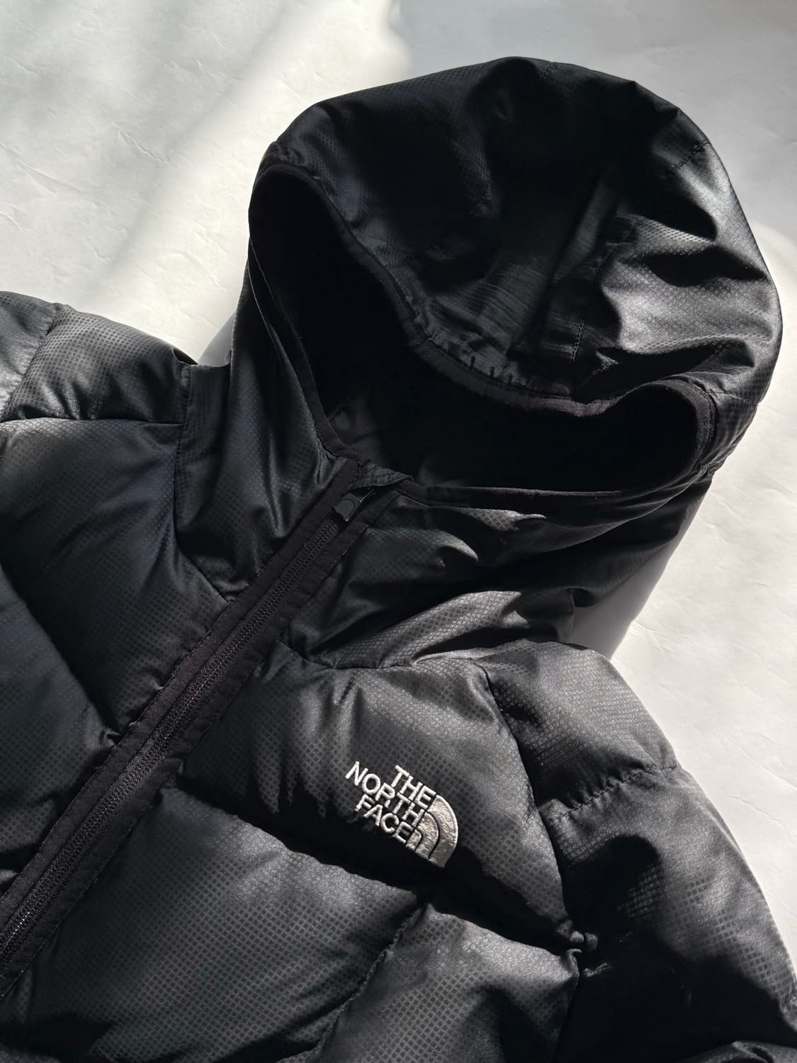 노스페이스 구스다운 경량 후드 패딩 550 M 상품이미지3