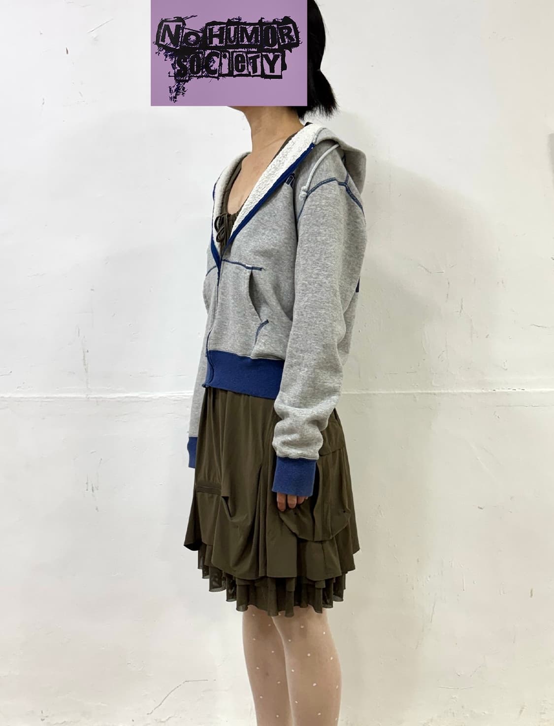 Hysteric Glamour 히스걸 빅 로고 후드집업 상품이미지6