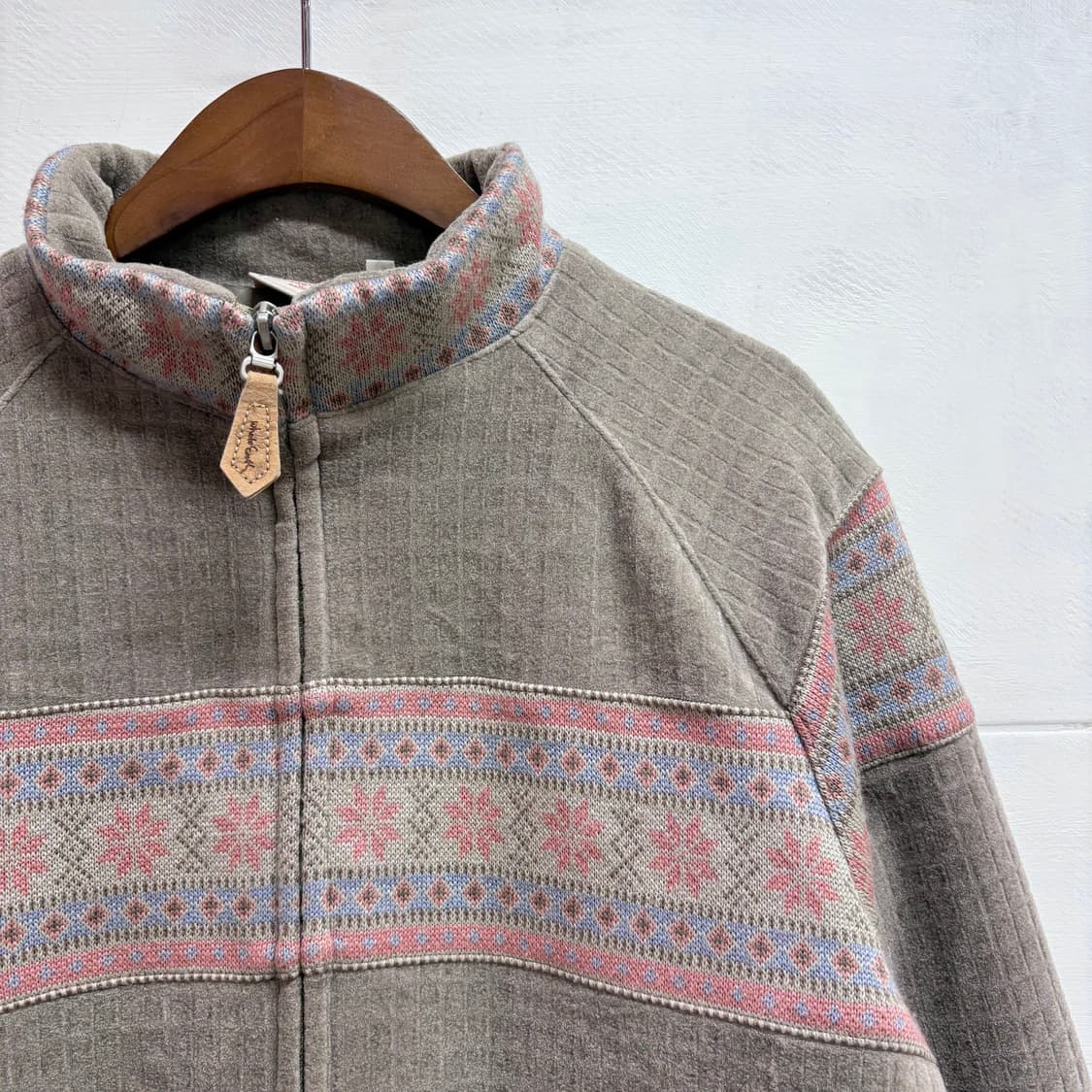 90s Whole Earth x DESCENTE 플리스 자켓 M 상품이미지2