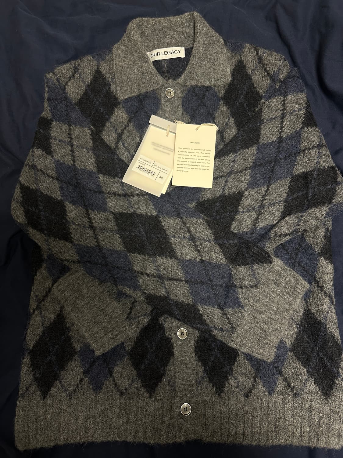 [50]아워레가시 이브닝폴로 가디건 상품이미지1