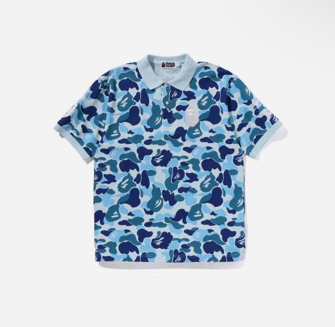 베이프 카모 카라 반팔티 상품이미지1