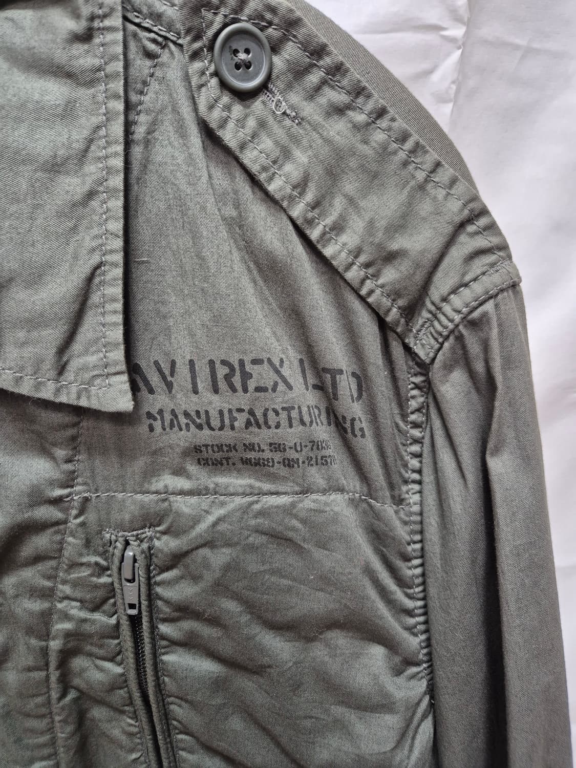 아비렉스 오버셔츠  상품이미지2