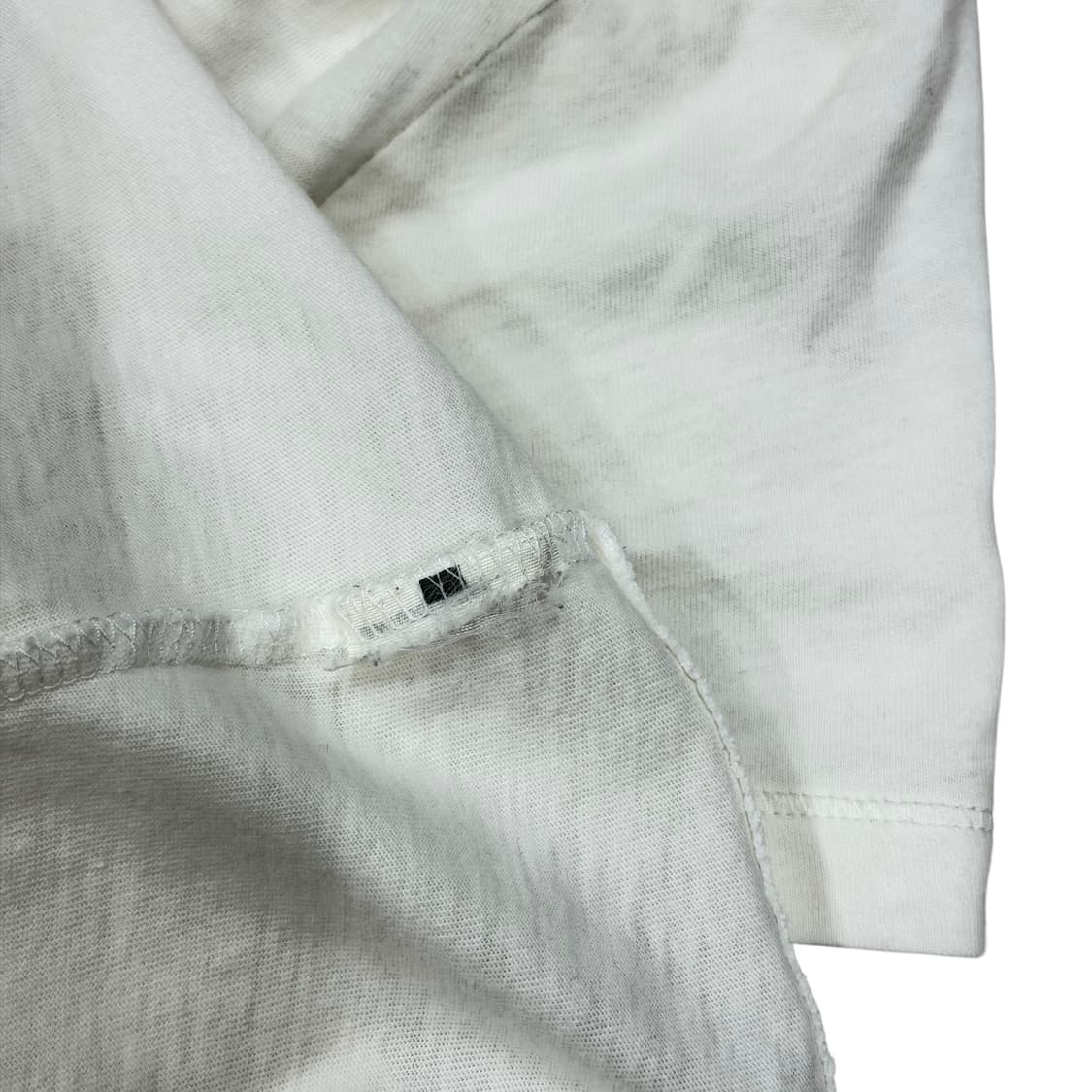 아베크롬비 빈티지 딱붙핏 Y2K 스펠로고 반팔 화이트 M 상품이미지4