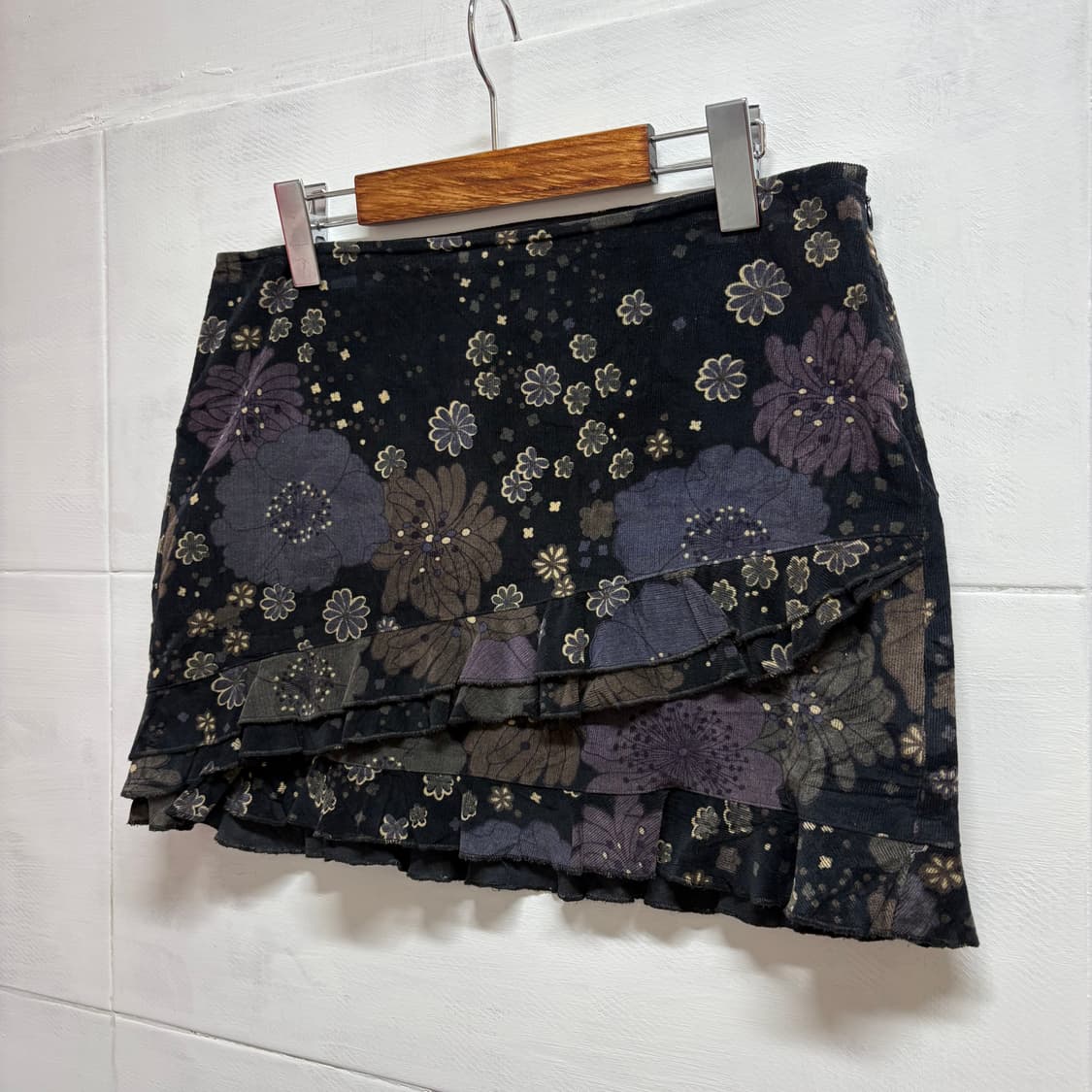 SISLEY 시슬리 코듀로이 캉캉 페어리 미니스커트  상품이미지2