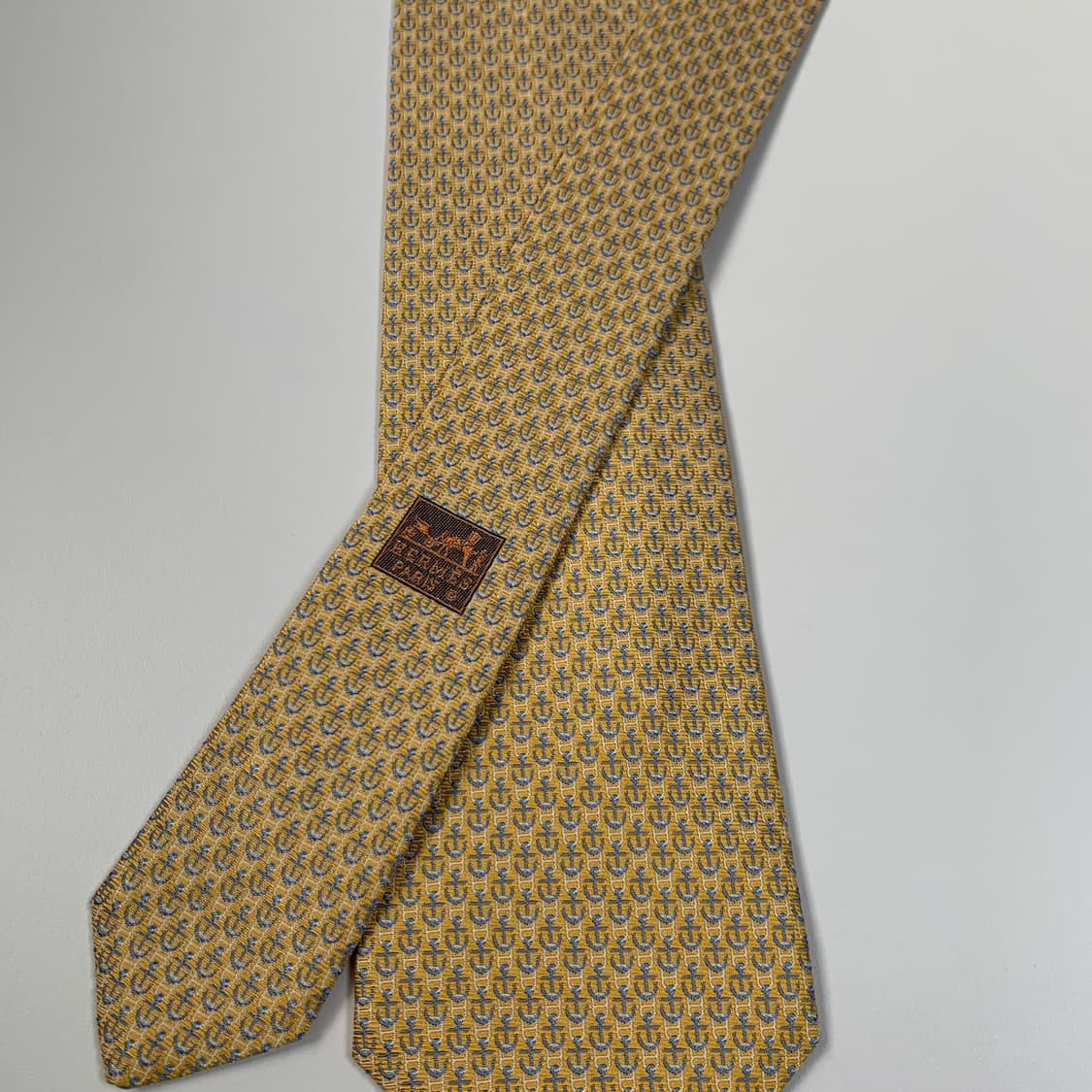 에르메스(HERMES) 신형라벨 명품넥타이 최상급 A+등급 상품이미지4