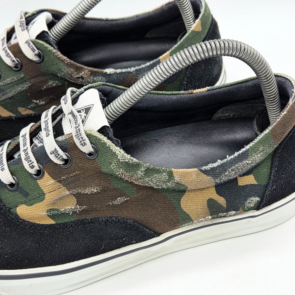 팜엔젤스 디스트레스드 스니커즈 카모/블랙 (43) 상품이미지4