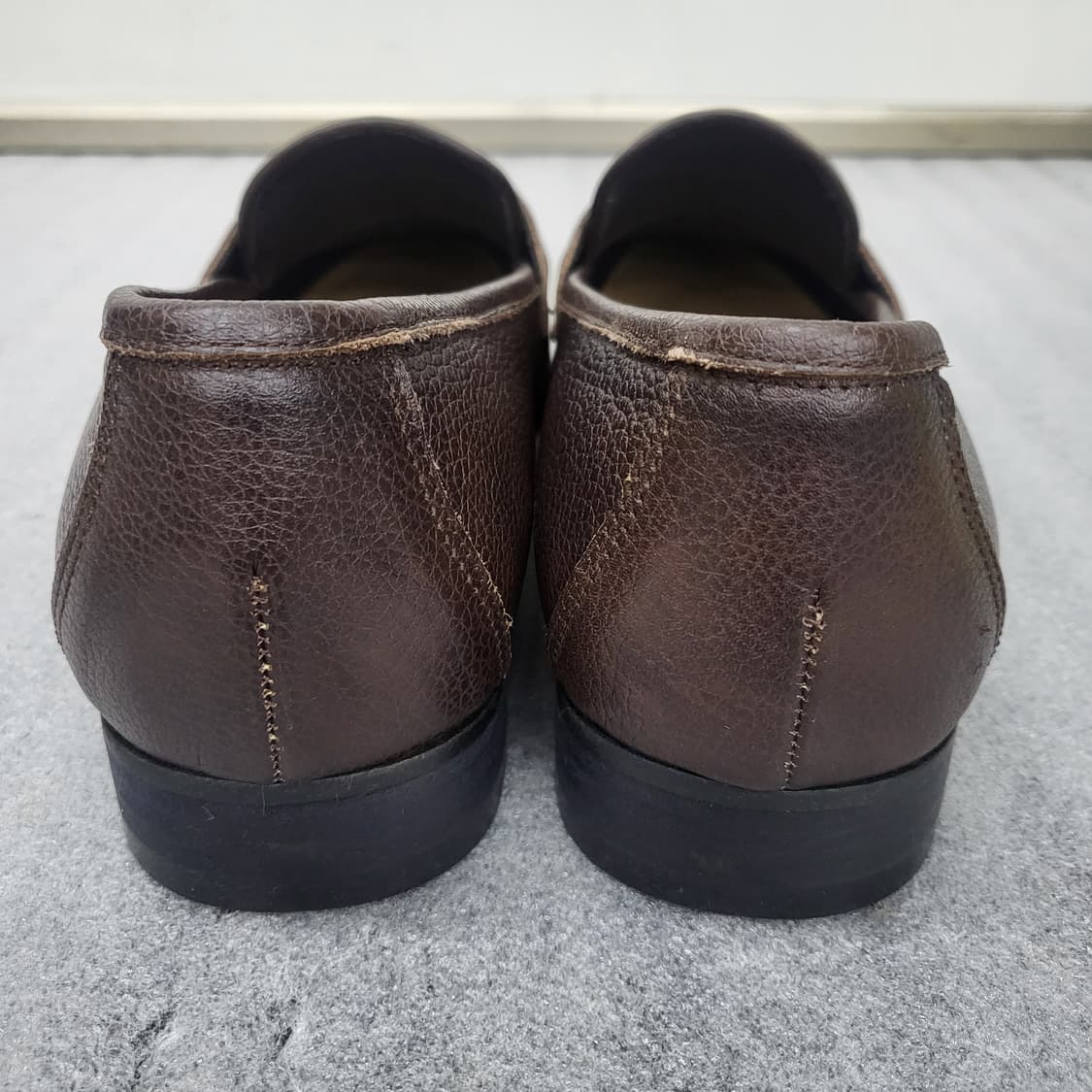 미착용 미소페 PRIPE  남성 로퍼 255mm 브라운 상품이미지4