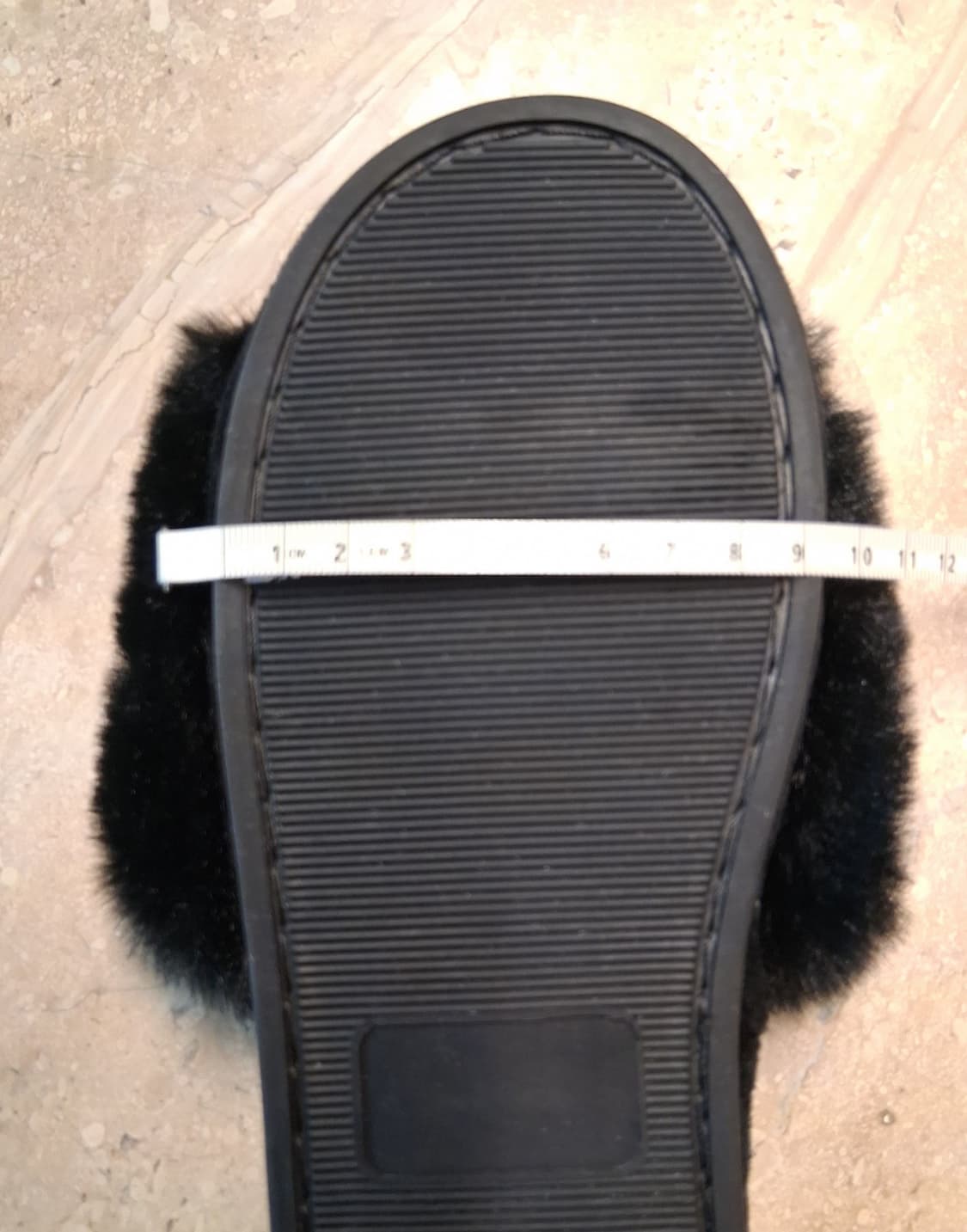 블랙 퍼 거실 슬리퍼 3000원 (새상품) 상품이미지6