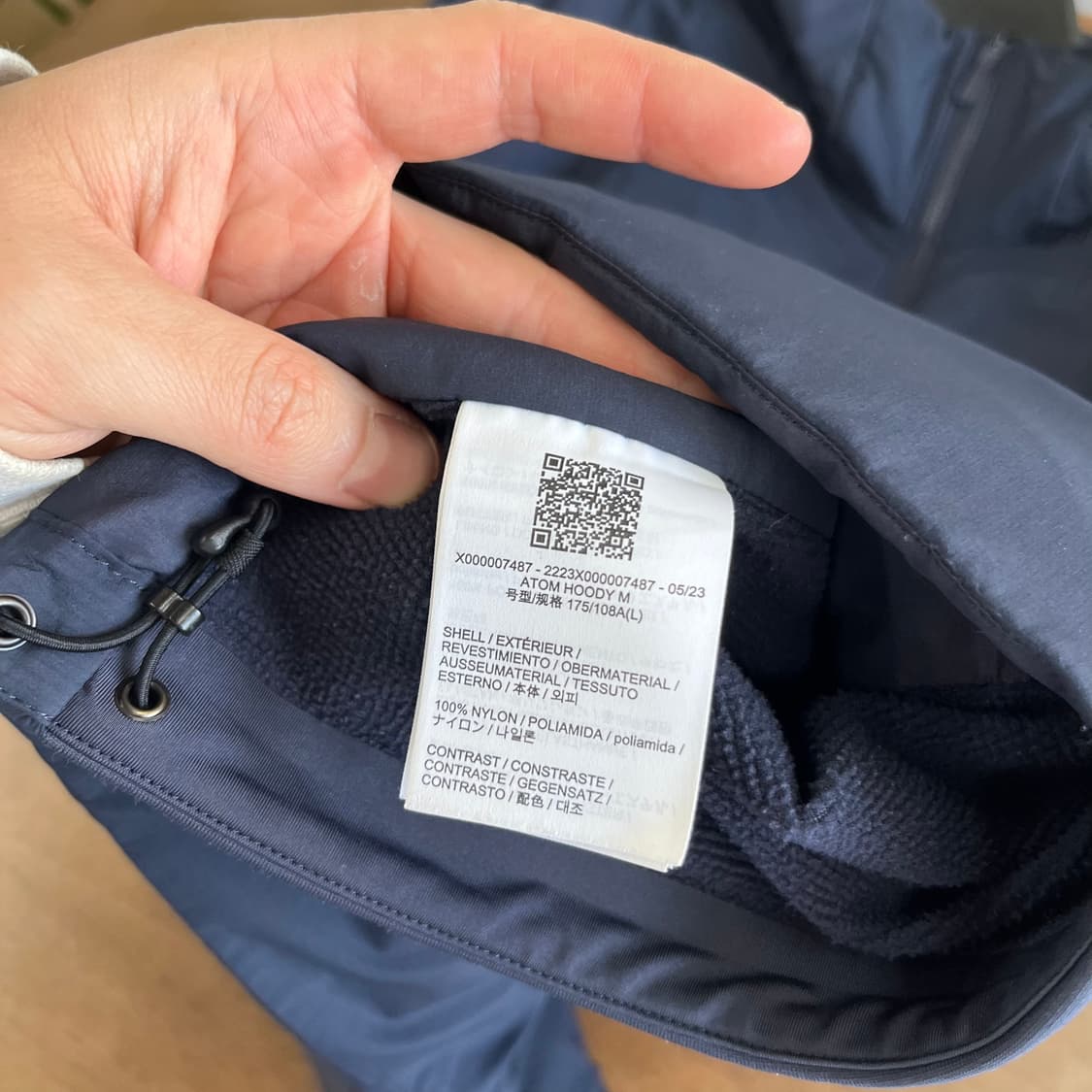 아크테릭스 아톰LT 후디 점퍼 L  상품이미지6