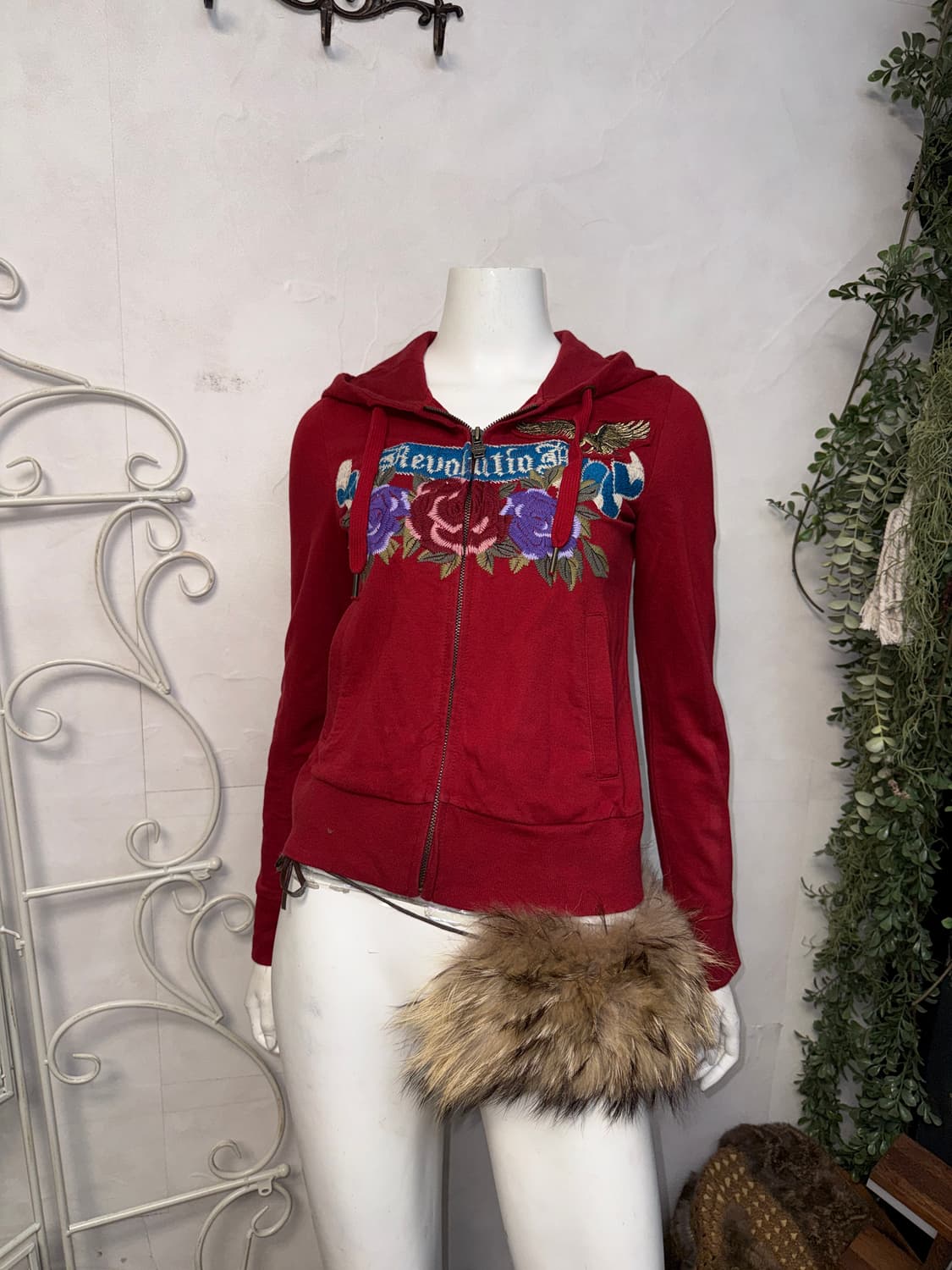 DOHC oriental oldschool embroid 후드집업  상품이미지5