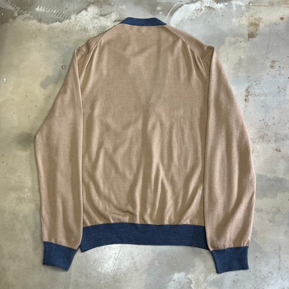 XL 메종키츠네  브이넥 브라운 폭스 가디건 상품이미지3