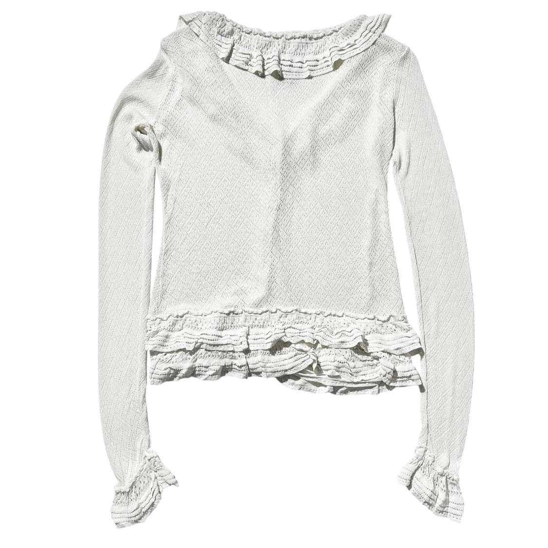 (매장판) 크리스챤 디올 부띠끄 프릴 니트 가디건 상품이미지2