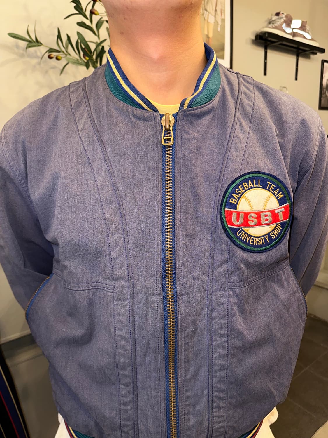 90’s Japanese USBT baseball boomber JK 상품이미지5