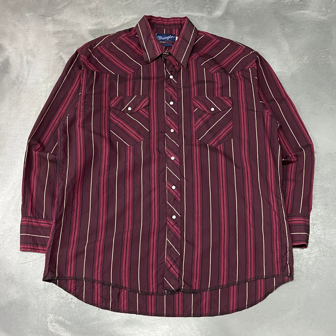  랭글러 스트라이프 웨스턴 셔츠 y15297 상품이미지1